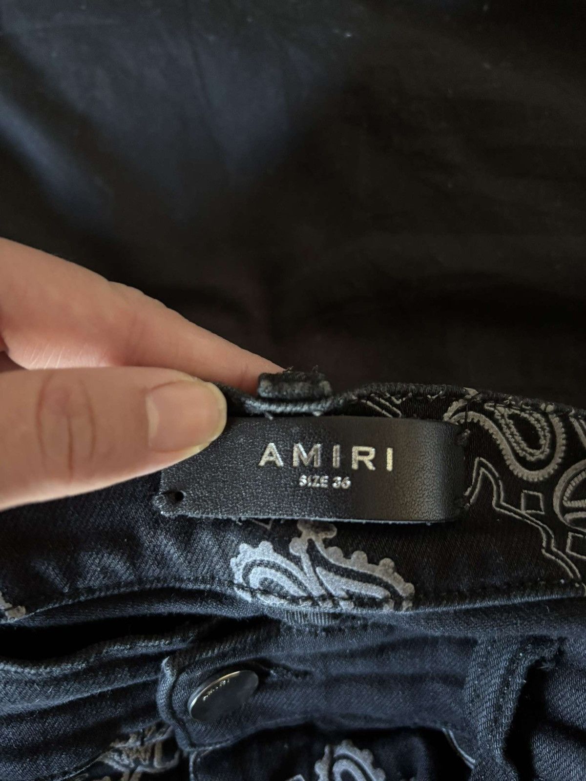 Amiri Amiri bandanna jeans Size US 36 / EU 52 - 9 Thumbnail