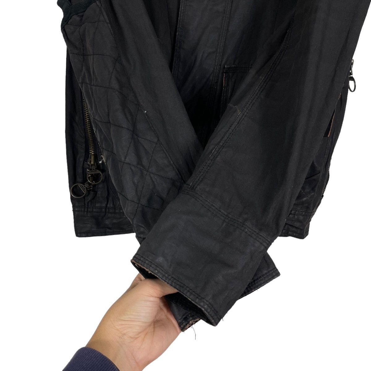 Superdry STEAL 💥SUPERDRY ROOKIE BIKER ZIPPER JACKET Size US L / EU 52-54 / 3 - 11 Thumbnail