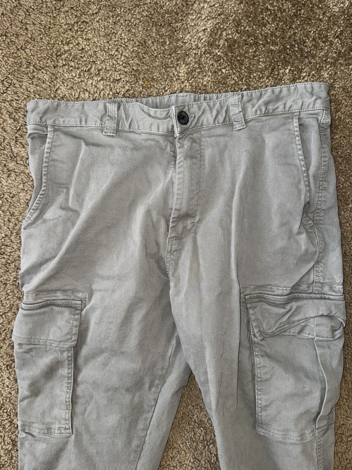 Zara Zara Green Cargo Pants Size US 34 / EU 50 - 2 Thumbnail