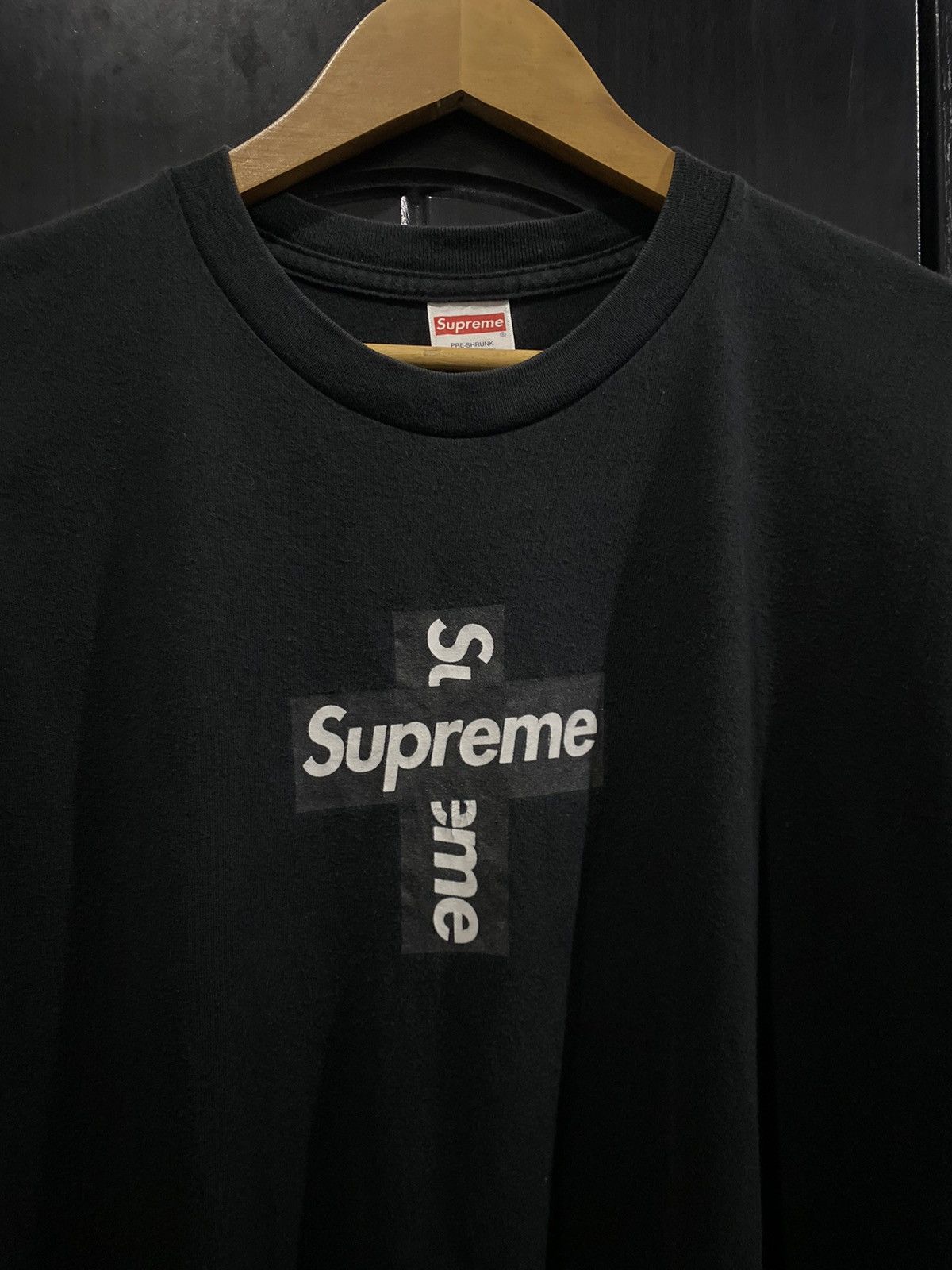 Supreme FW20 Supreme Cross Box Logo Tee Size US M / EU 48-50 / 2 - 3 Thumbnail
