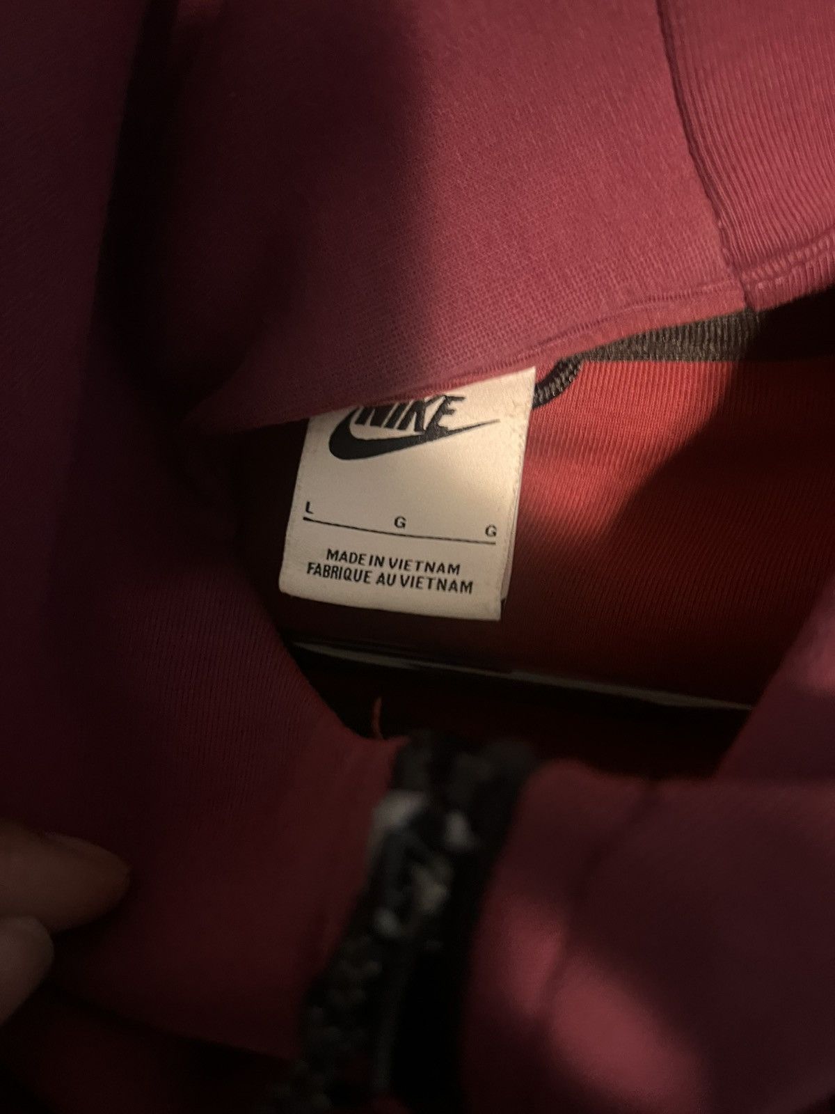 Nike Dark red Nike tech Size US L / EU 52-54 / 3 - 3 Thumbnail
