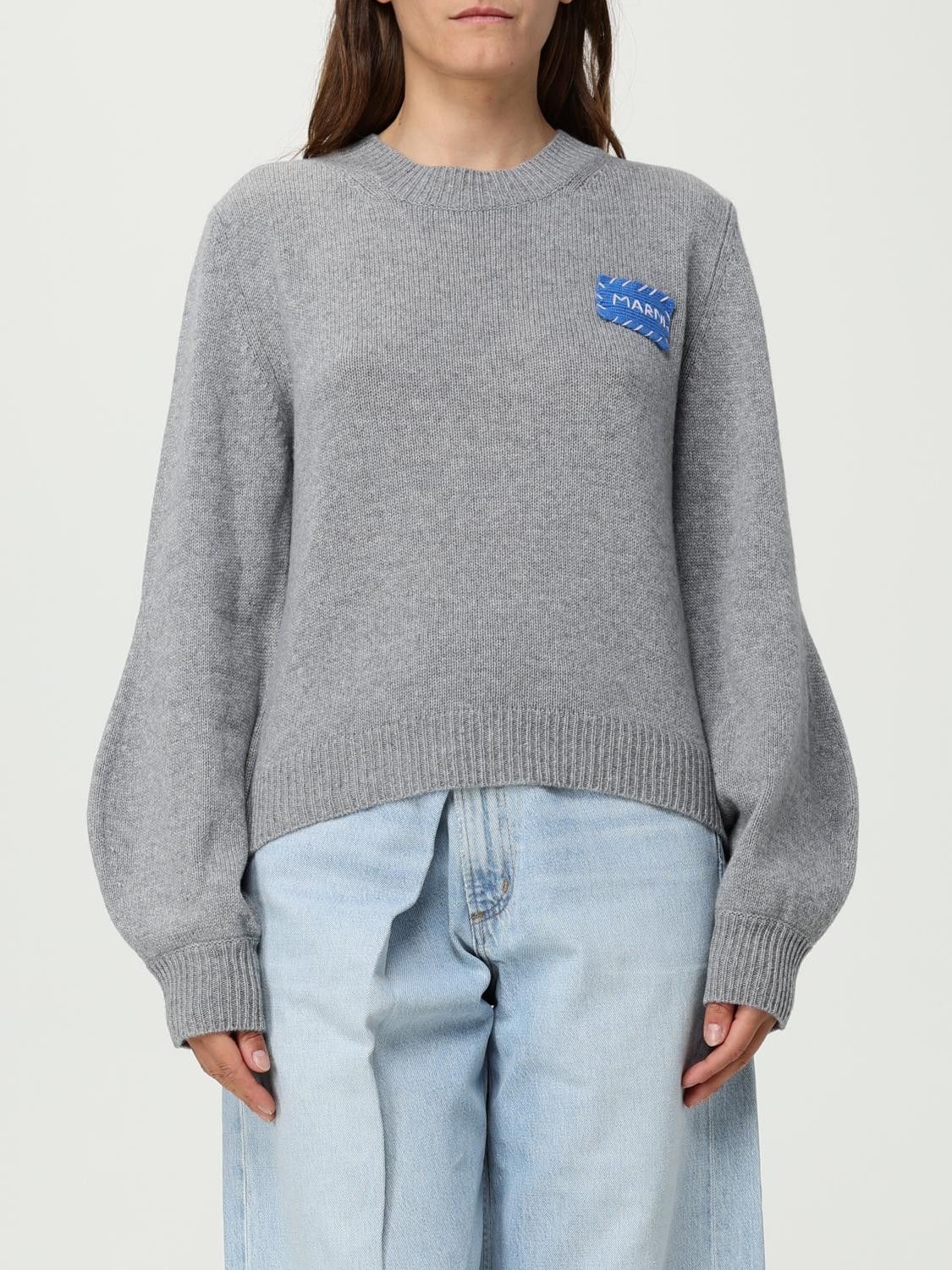 Marni Marni Sweater Woman Silver Size XS / US 0-2 / IT 36-38 - 1 Thumbnail