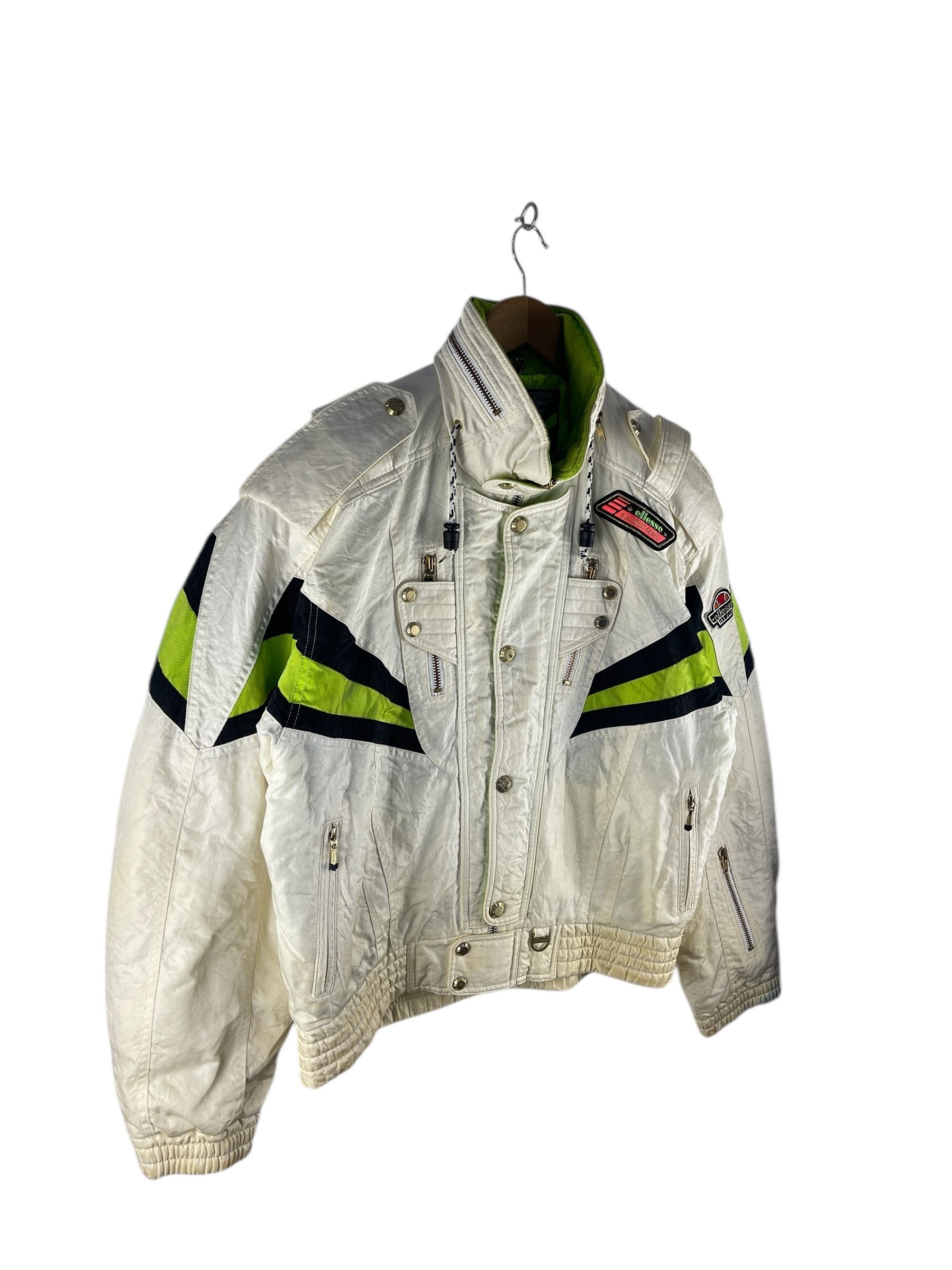 Ellesse Vintage Ellesse B.A Speed Ski Equipment Jacket Size L / US 10 / IT 46 - 4 Thumbnail