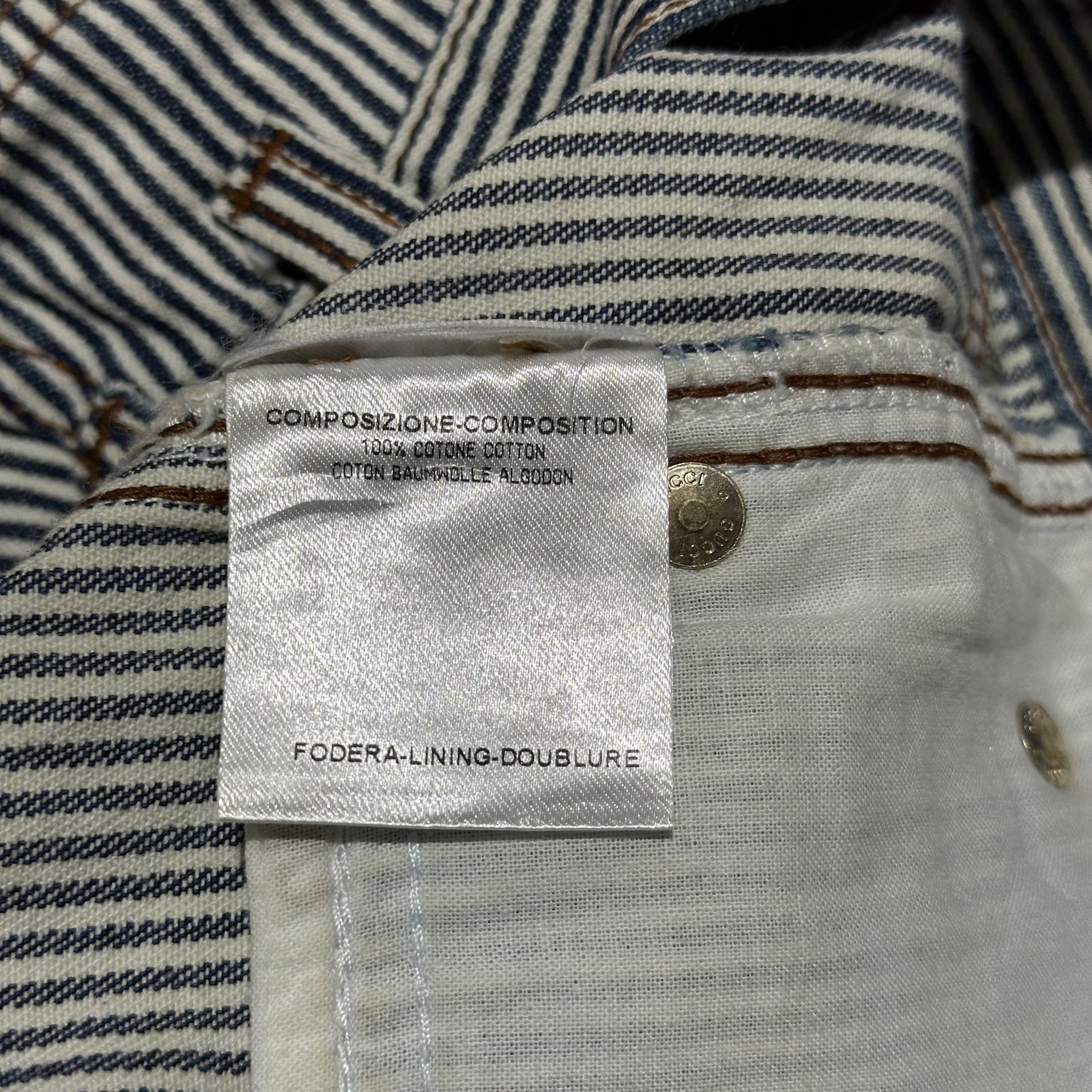 Gucci Gucci Striped Shorts Pants Size 30" / US 8 / IT 44 - 11 Thumbnail