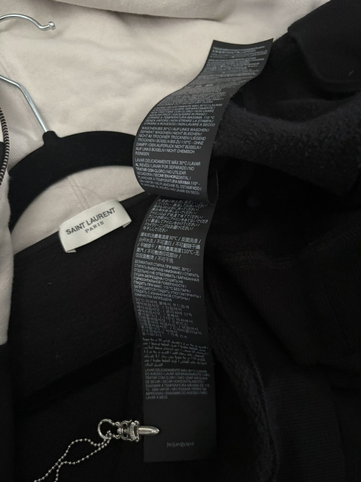 Saint Laurent Paris Saint Laurent RARE skeleton full zip Beverly Hills exclusive Size US XS / EU 42 / 0 - 5 Thumbnail