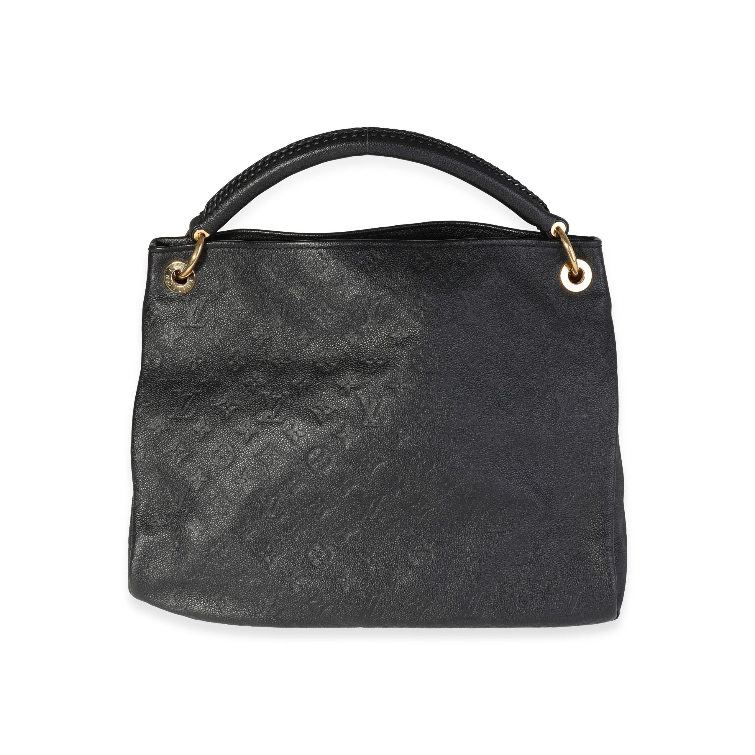 image of Louis Vuitton Black Monogram Empreinte Artsy Mm, Women's