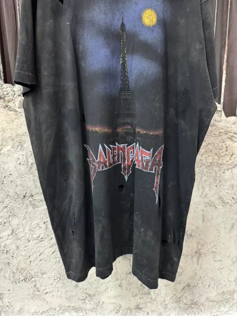 Balenciaga Balenciaga Do Old Destruction Tower Short Sleeve Size US S / EU 44-46 / 1 - 4 Thumbnail