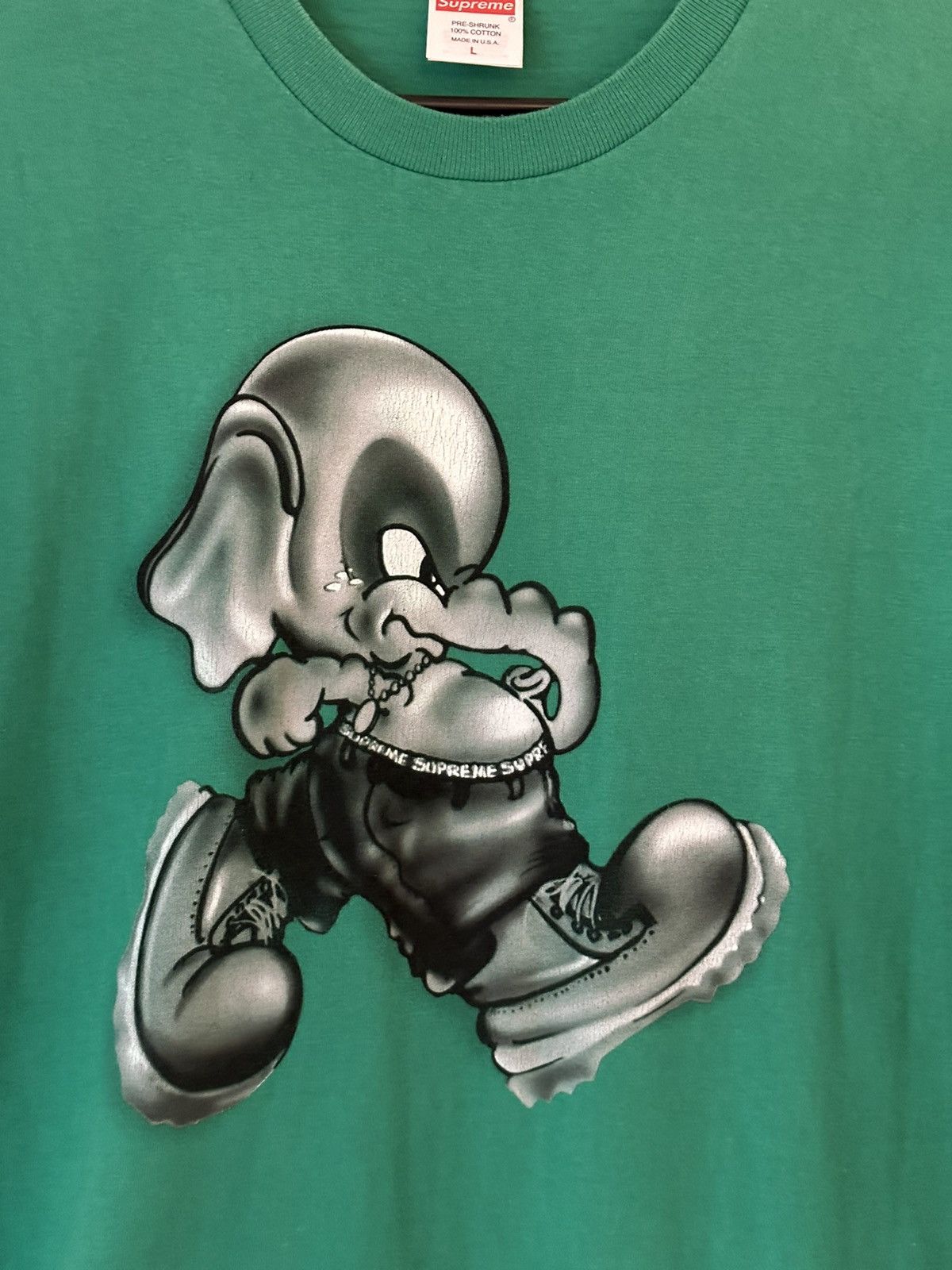 Supreme Supreme Elephant Tee Size US L / EU 52-54 / 3 - 2 Thumbnail