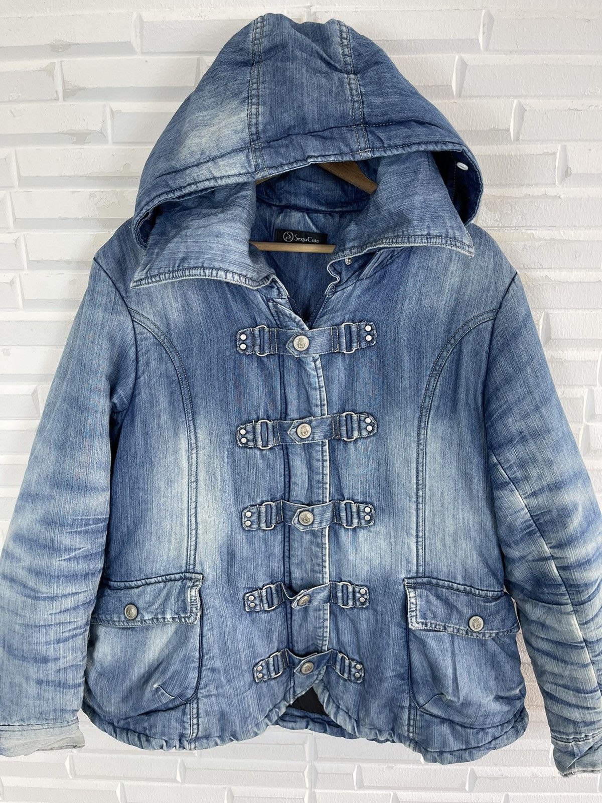 If Six Was Nine 90’s BONDAGE JACKET HOODED IF SIX WAS NINE MIDAS STYLE Size US S / EU 44-46 / 1 - 3 Thumbnail