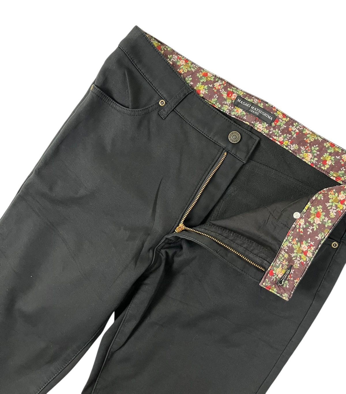 Japanese Brand × Masaki Matsushima Masaki Matsushima Floral Elastic Cotton Casual Pants Size US 32 / EU 48 - 8 Thumbnail