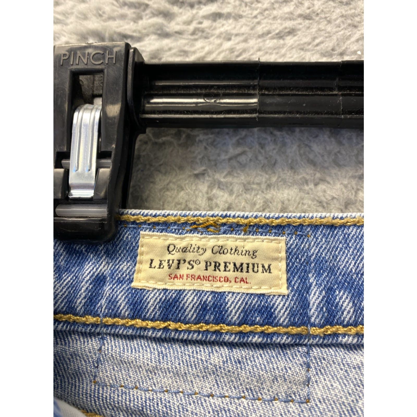 Levi's Levi’s Jeans 501 Men’s 28x32 Blue Donut Fly Button USA Levis Big E Size US 28 / EU 44 - 6 Thumbnail