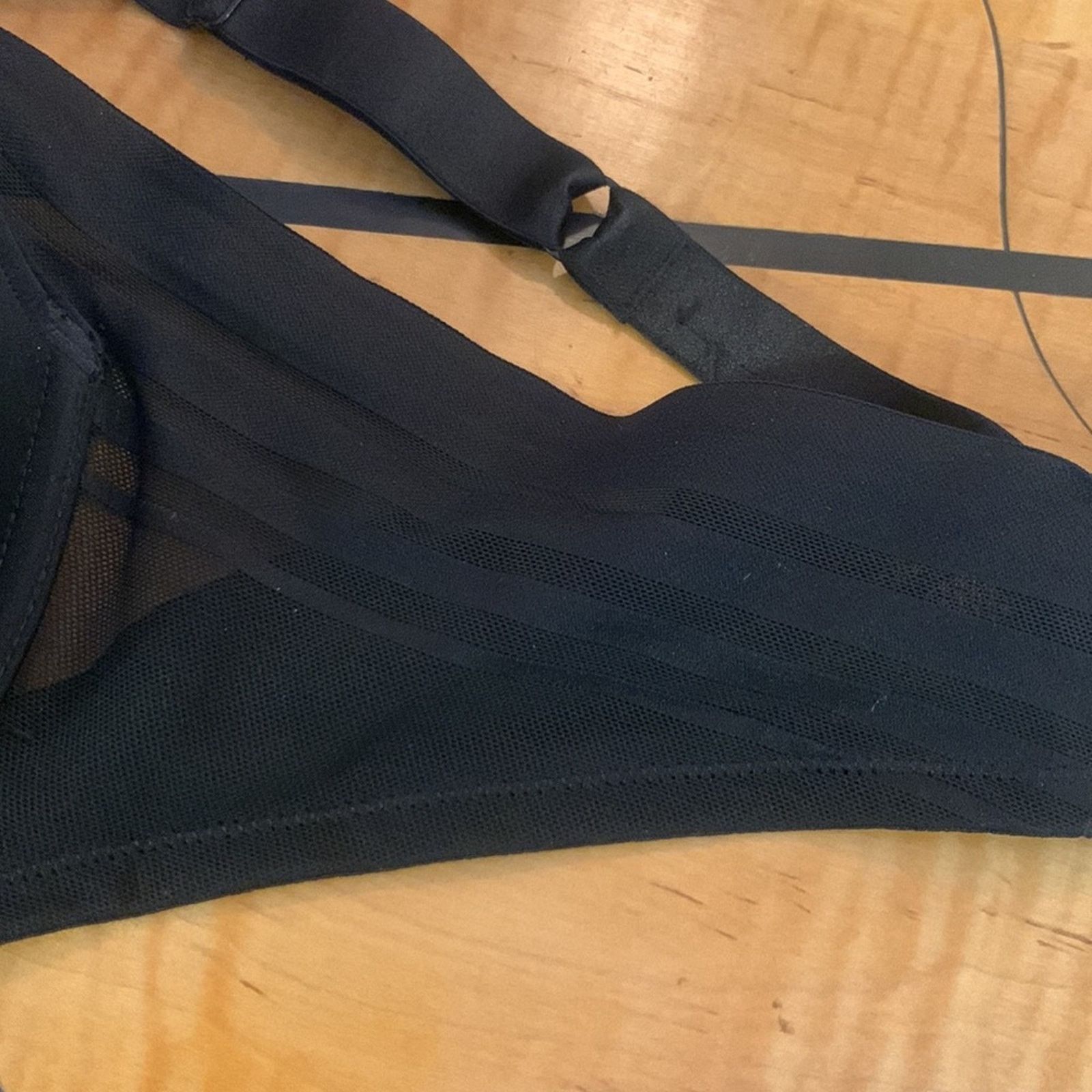 Vintage Felina black full coverage bra 36DDD Size ONE SIZE - 6 Thumbnail
