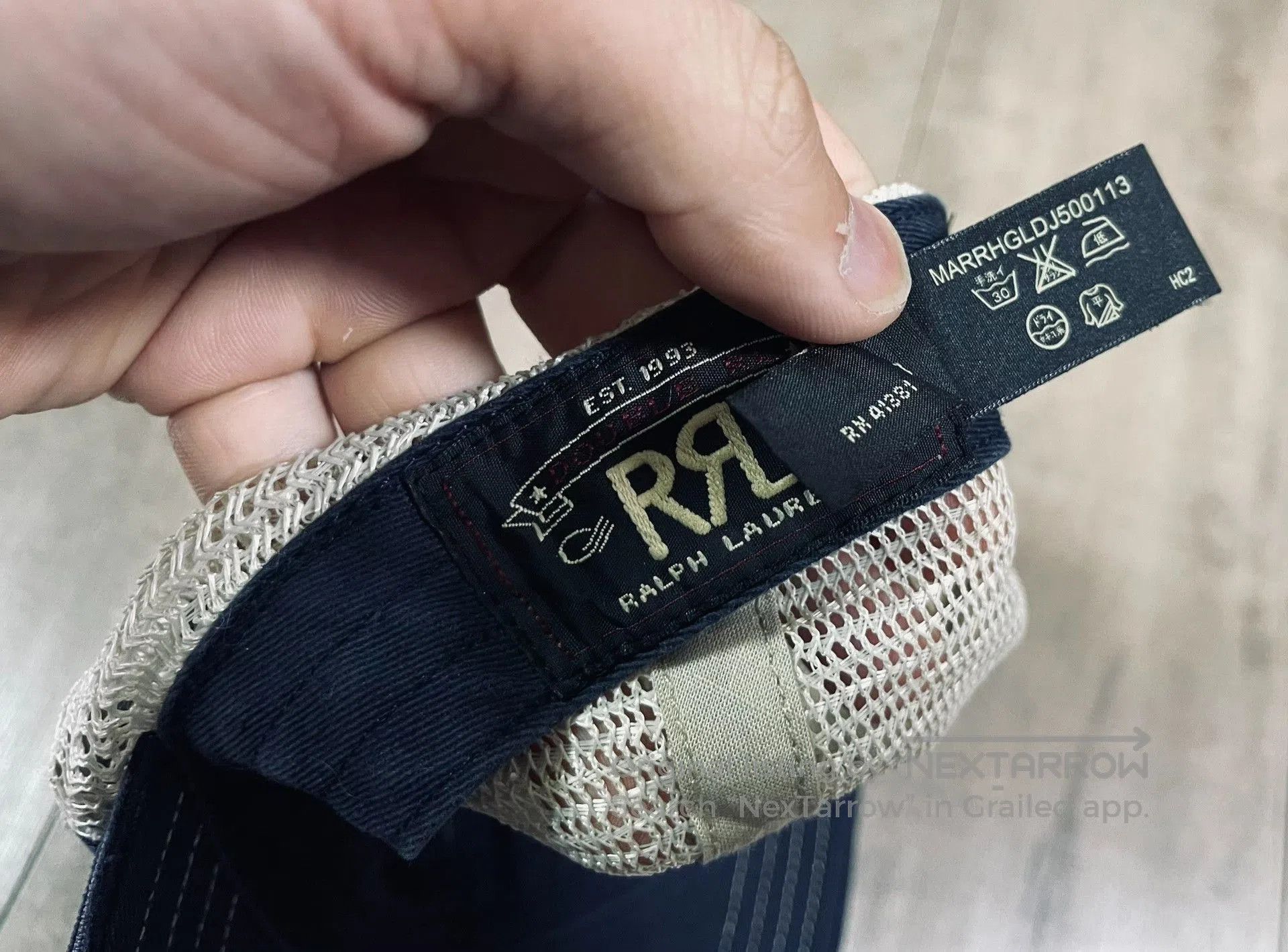RRL Ralph Lauren RRL Ralph Lauren Vintage Baseball Cap. Size ONE SIZE - 3 Thumbnail