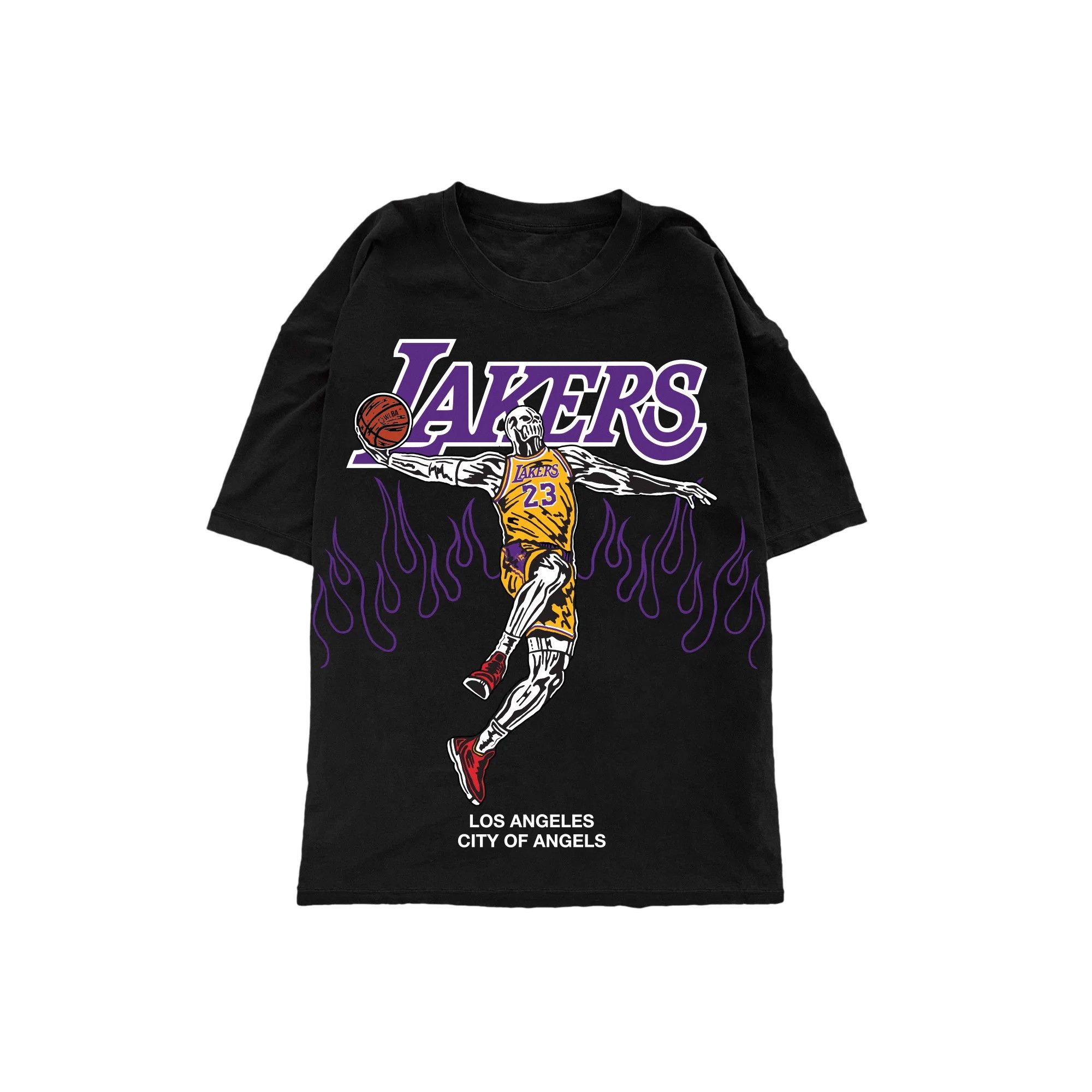 NBA × Warren Lotas Authentic Warren Lotas Lebron James Alt 3 T-Shirt Black RARE Size US L / EU 52-54 / 3 - 2 Thumbnail