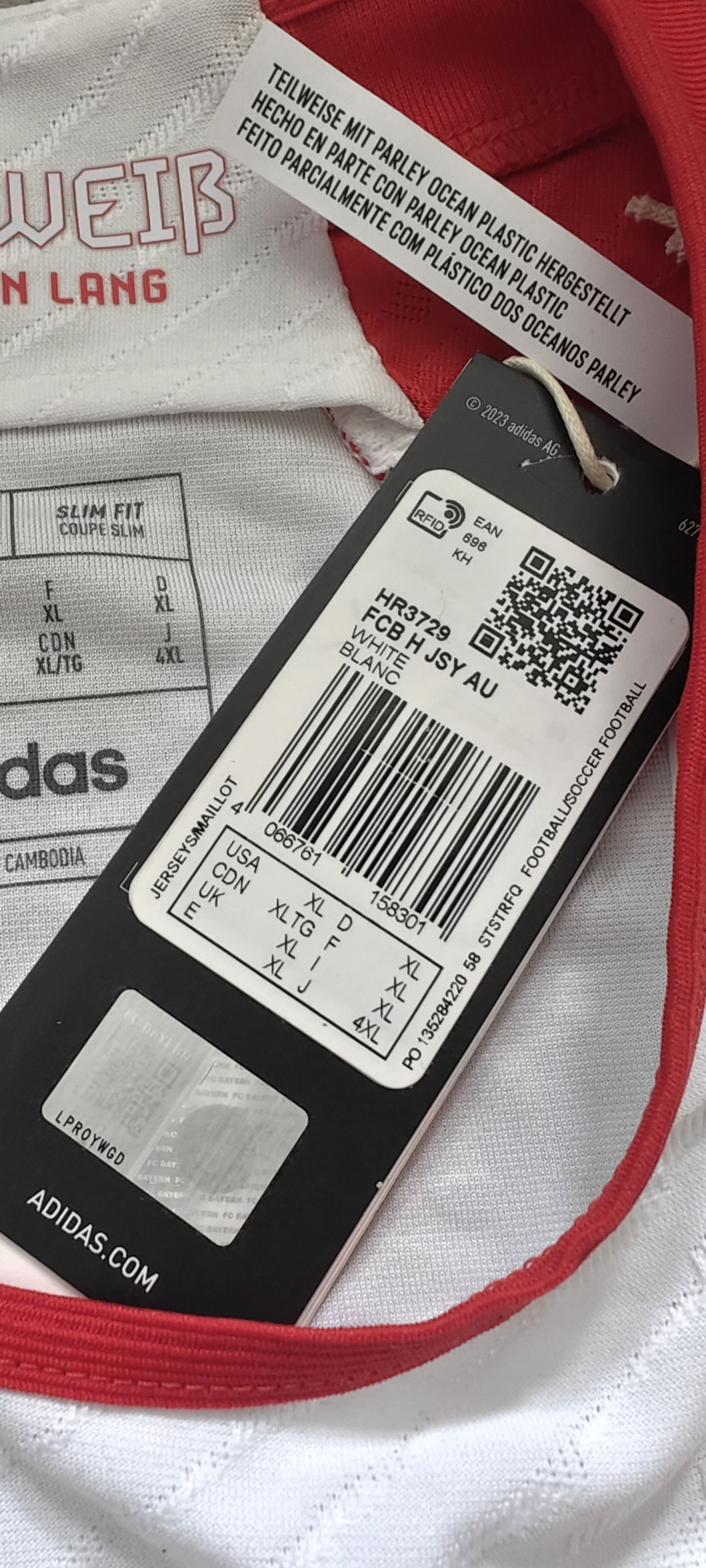 Adidas FC Bayern 23/24 Home Authentic Jersey adidas hr3729 XL Size US XL / EU 56 / 4 - 2 Thumbnail