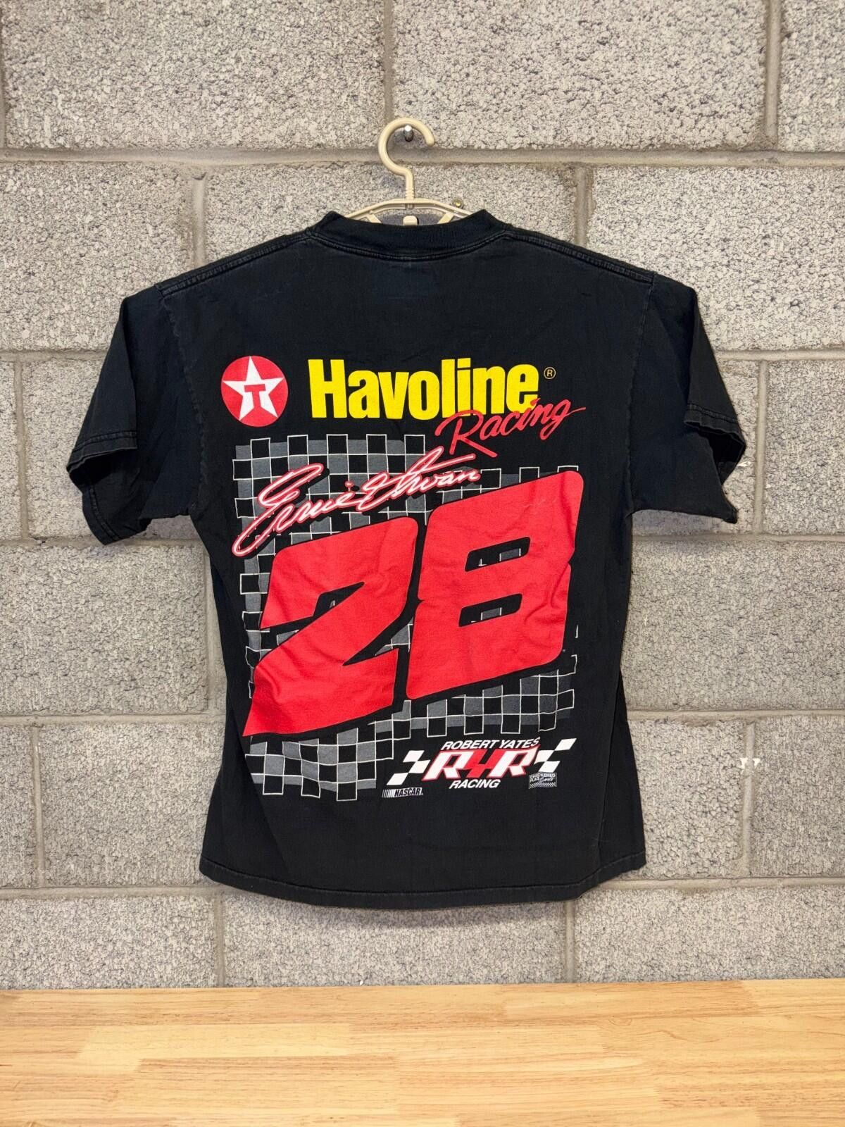 Chase Authentics Vintage Ernie Irvan #28 NASCAR Shirt Texaco Havoline Racing Size ONE SIZE - 3 Thumbnail