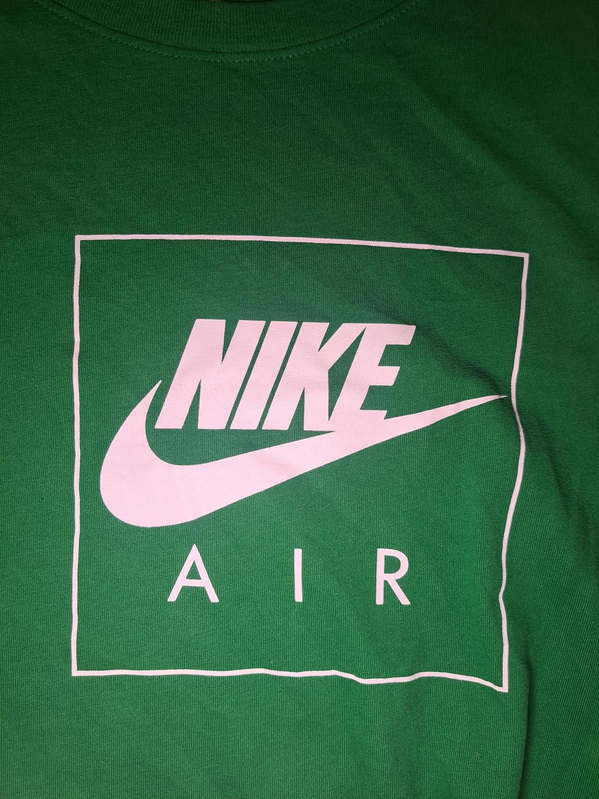 Nike Nike Air Dri Fit Long Sleeve Shirt Mens Small Green Cotton Size US S / EU 44-46 / 1 - 3 Thumbnail