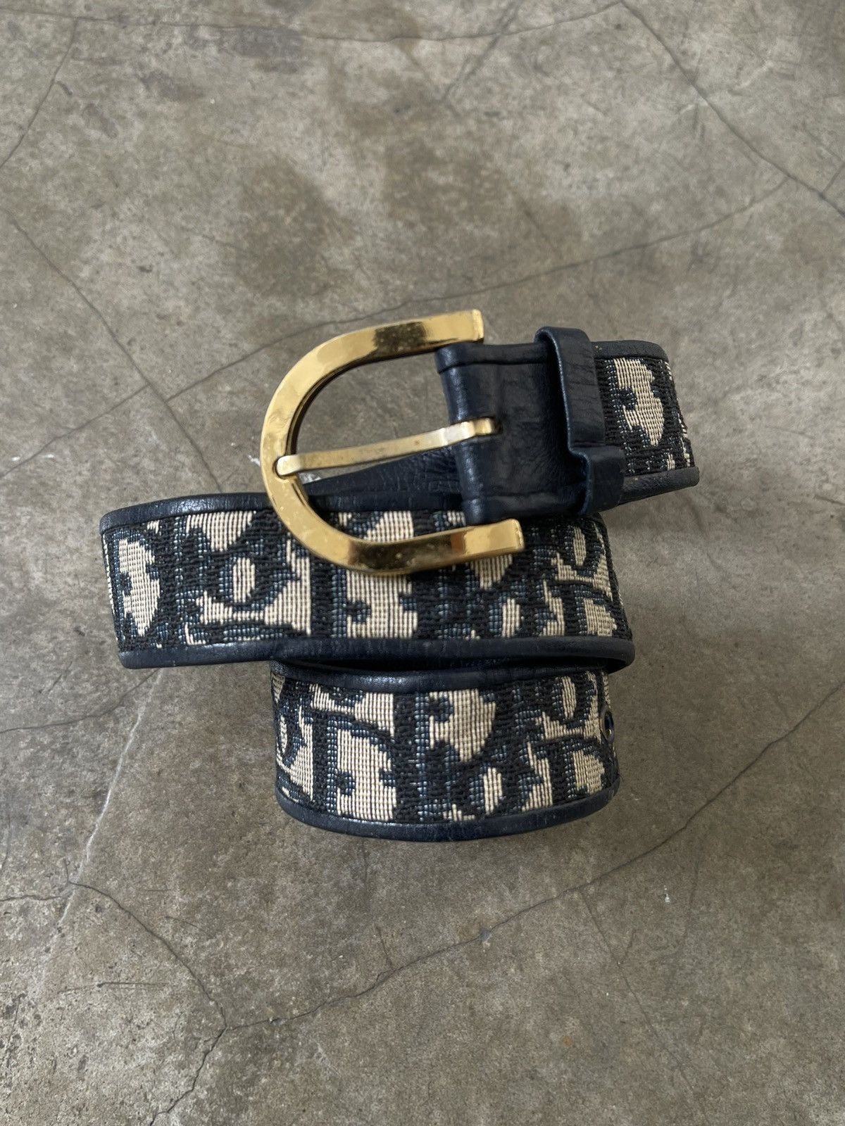 Dior Christian Dior Waist Belt Monogram Trotter Belt Size ONE SIZE - 1 Thumbnail
