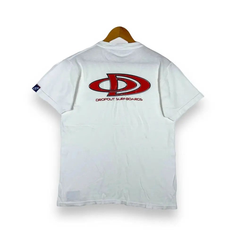 Vintage Vintage 00's DROPOUT Surfboards Big Graphic Surf Tee Size US M / EU 48-50 / 2 - 1 Thumbnail