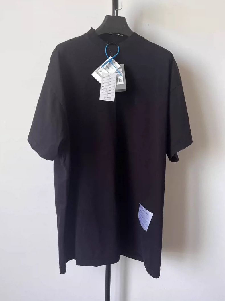 Other Balenciaga Monogram Logo printed Jersey crewneck short-sle Size US M / EU 48-50 / 2 - 1 Thumbnail