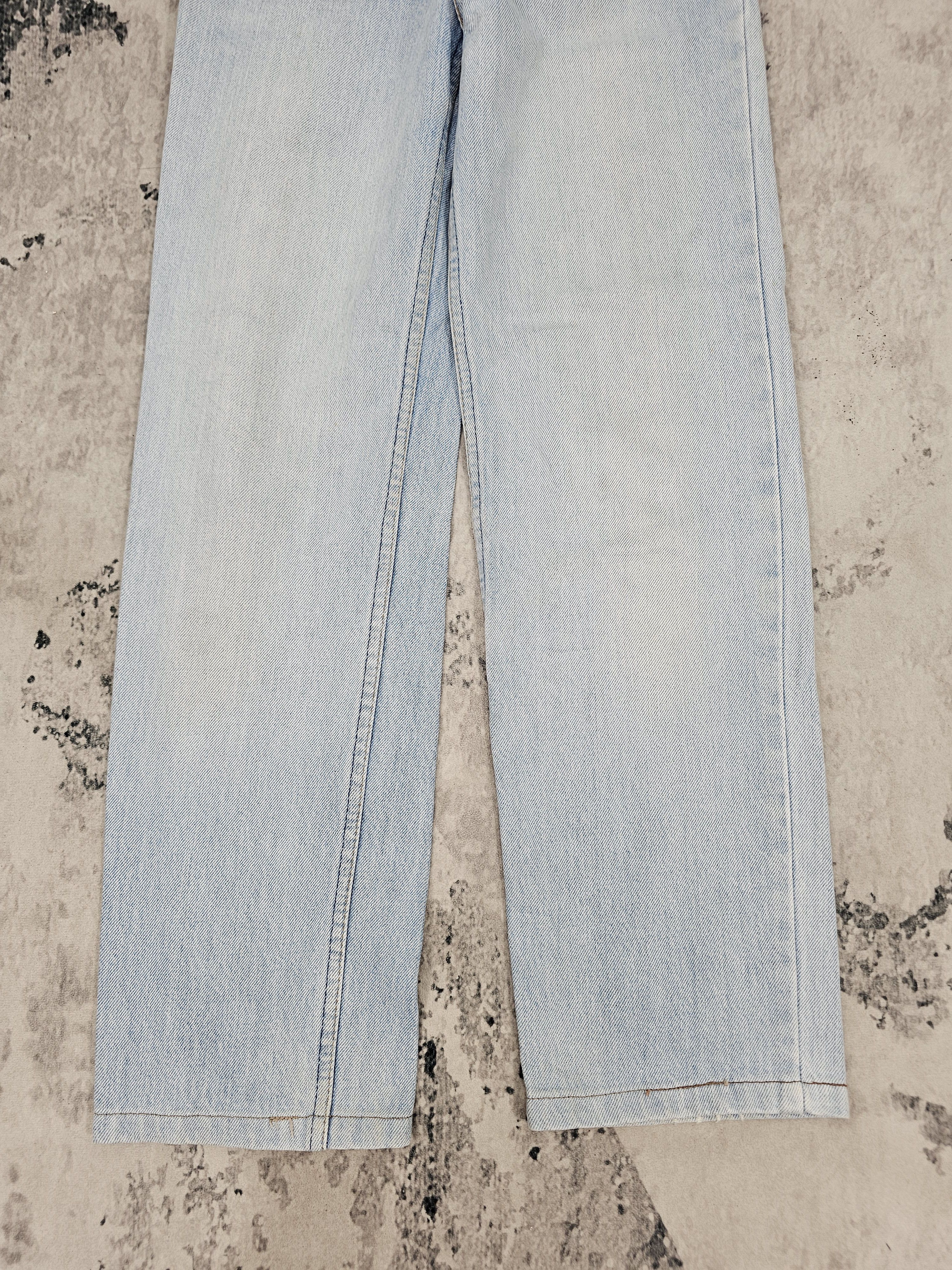 Levi's Vintage Clothing Vtg LEVIS W515 Sun Faded Light Blue High Rise Jeans L0548 Size 25" / US 0 / IT 36 - 3 Thumbnail