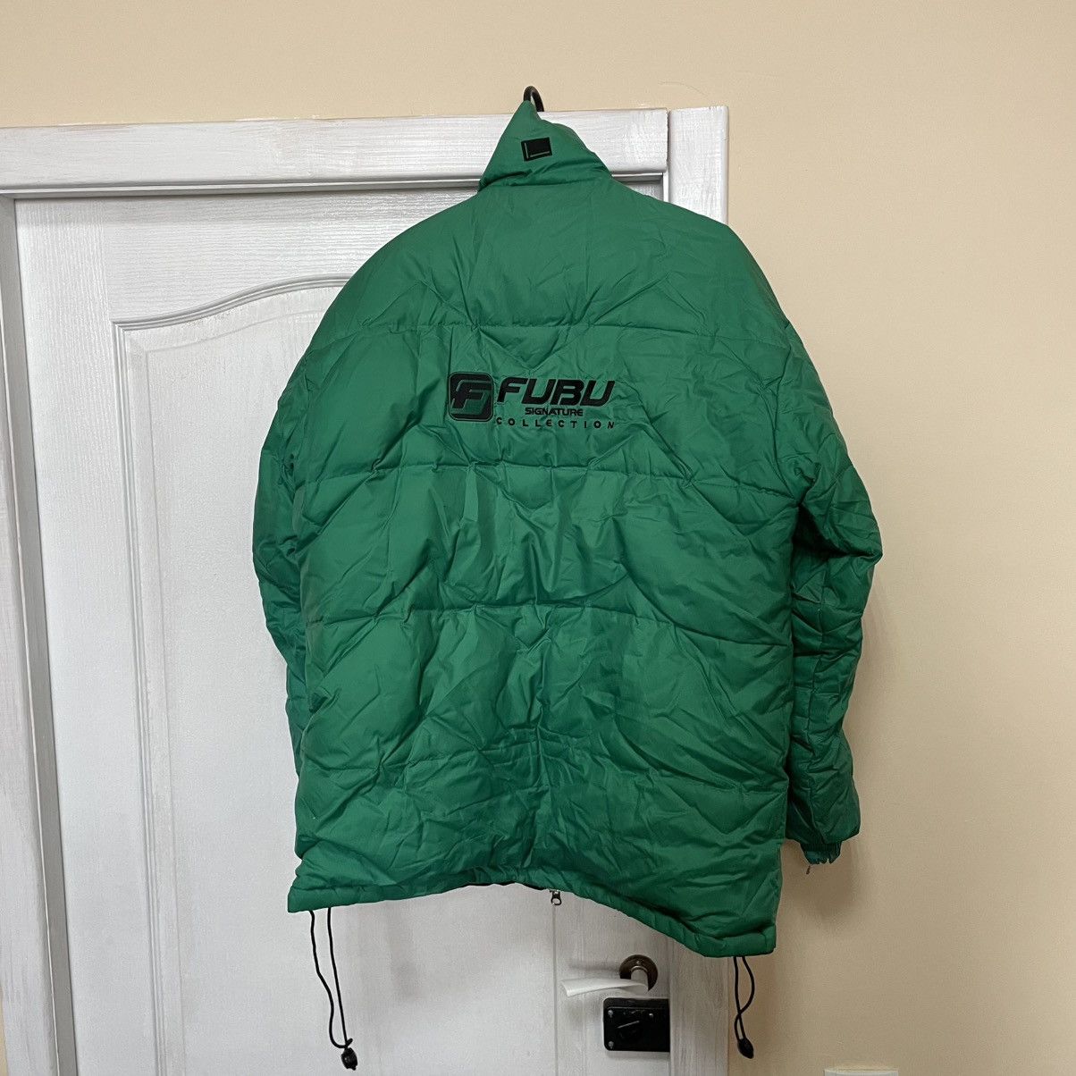 Fubu × Japanese Brand × Vintage 90s Vintage Fubu rap down jacket Y2K bomber eminem skate hip Size US M / EU 48-50 / 2 - 1 Thumbnail