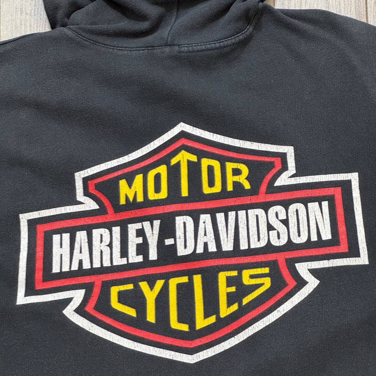 Harley Davidson × Vintage Vintage 80s/90s Harley Davidson Hoodie Size US XL / EU 56 / 4 - 7 Thumbnail