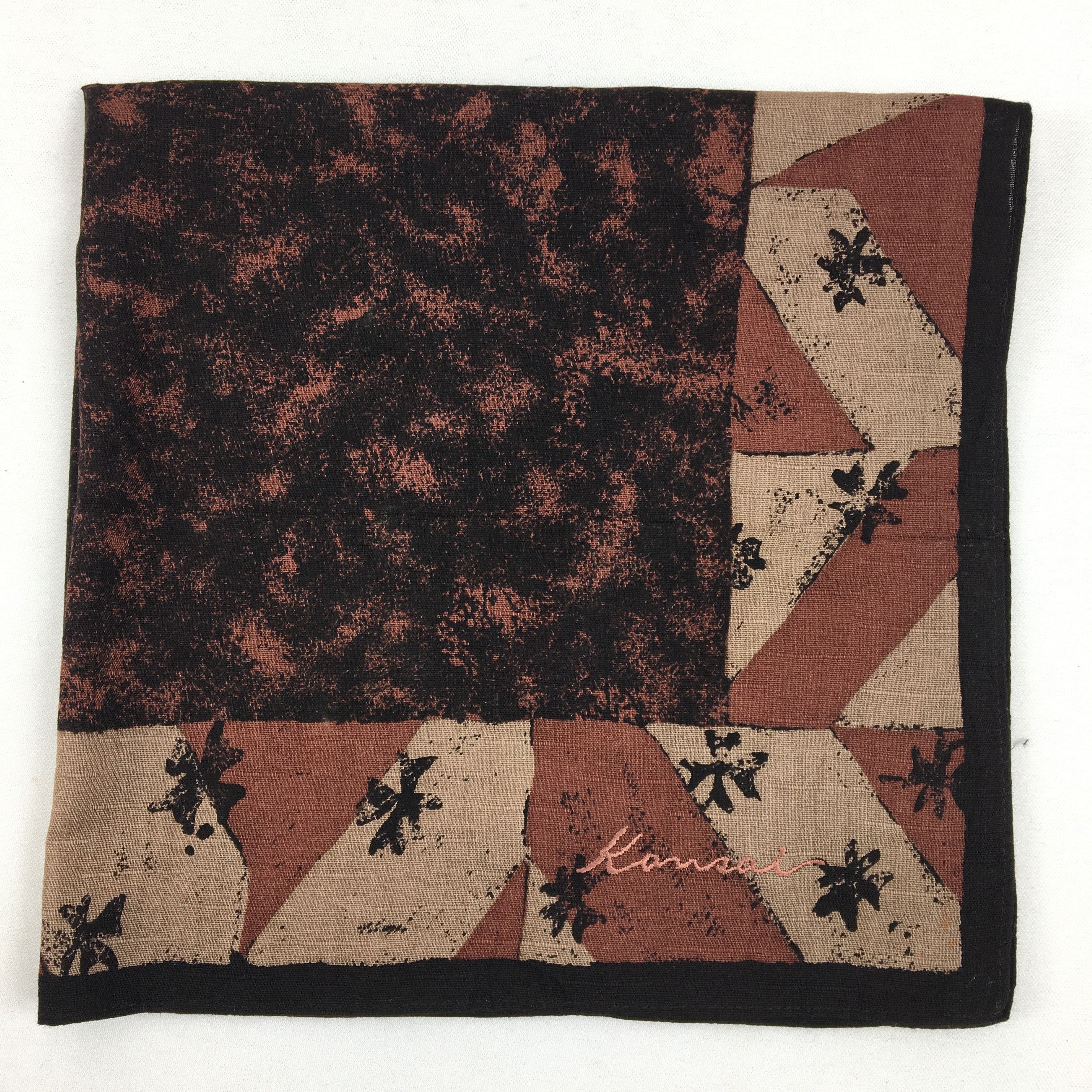 Kansai Yamamoto Kansai Handkerchief Neckerchief Bandana - AC72971 Size ONE SIZE - 3 Thumbnail