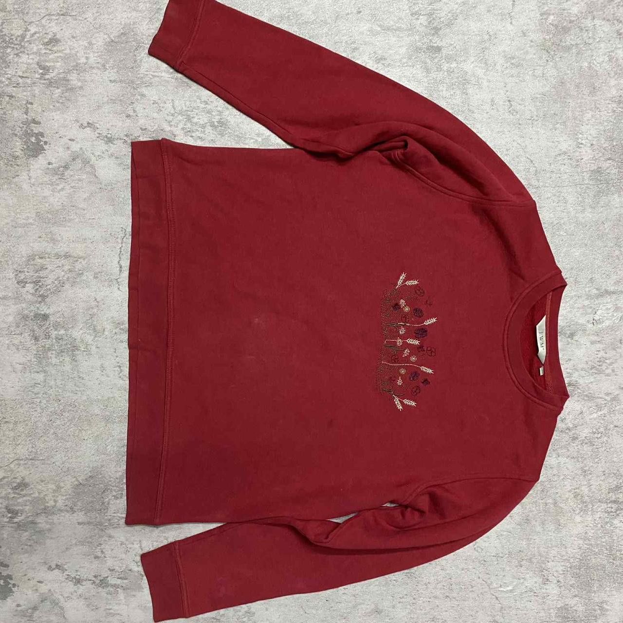Other Burgundy vintage sweatshirt with a relaxed fit #streetwear Size US M / EU 48-50 / 2 - 1 Thumbnail