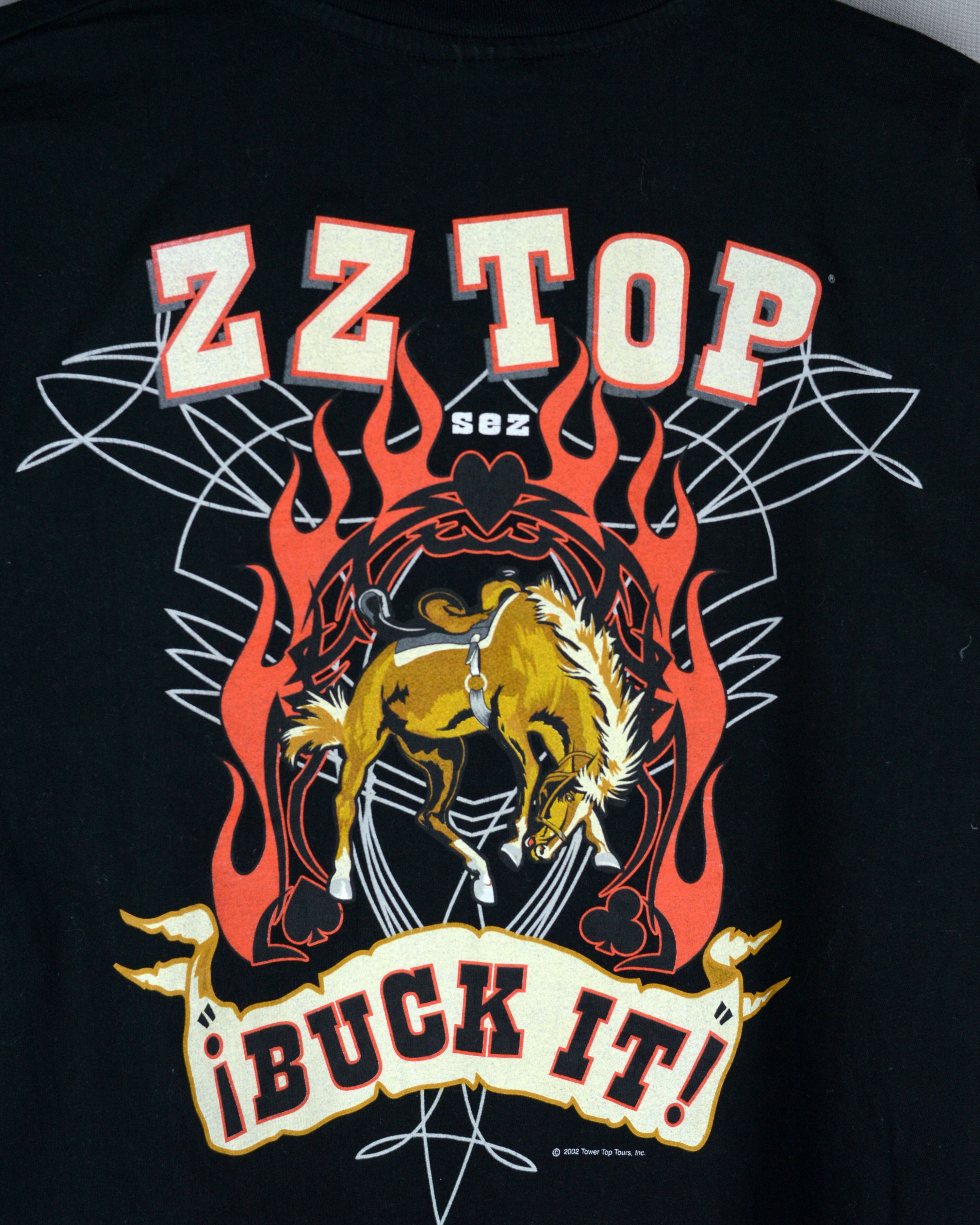 Vintage Vintage ZZ Top iBuck It 2002 long sleeve t shirt Size US XL / EU 56 / 4 - 5 Thumbnail