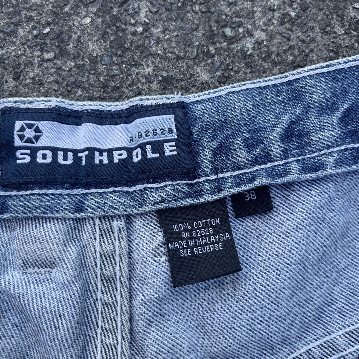 Southpole × Vintage Vintage Y2K SOUTHPOLE Jnco Style Carpenter Jeans Size US 36 / EU 52 - 3 Thumbnail