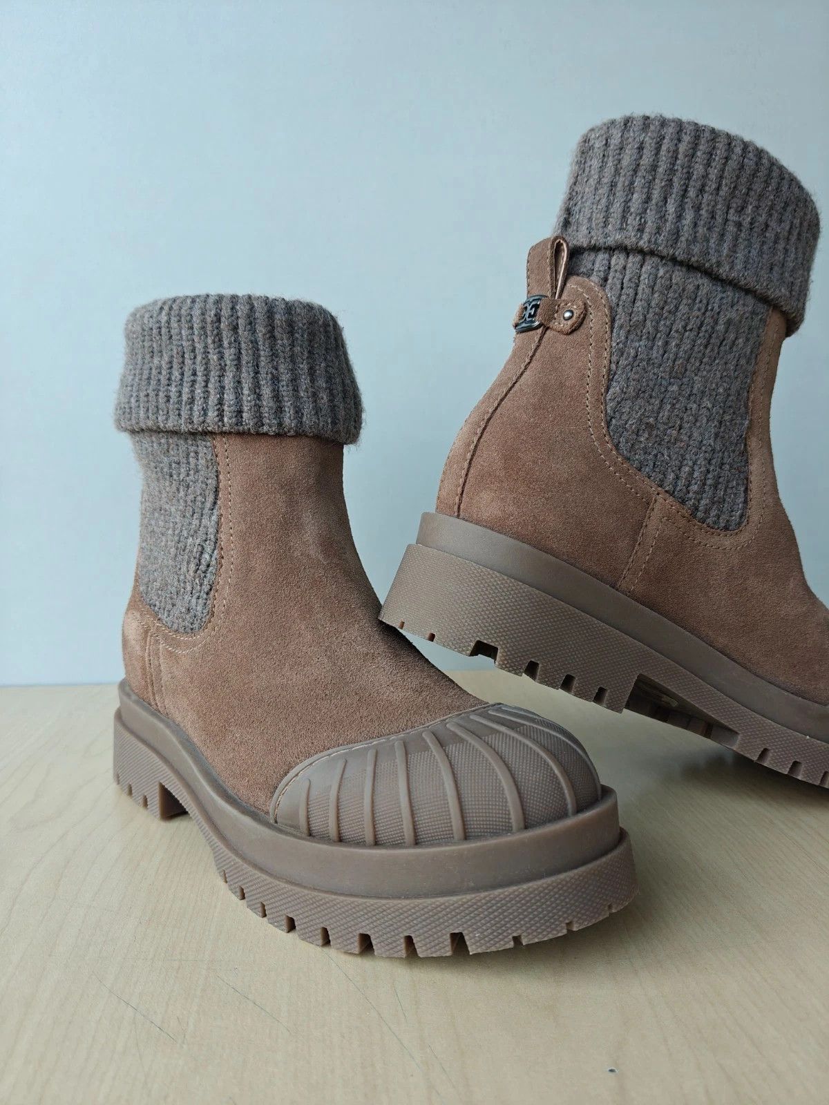 Sam Edelman Sam Edelman Steele Knit Chelsea Boot T / 0040 Size US 6 / IT 36 - 6 Thumbnail