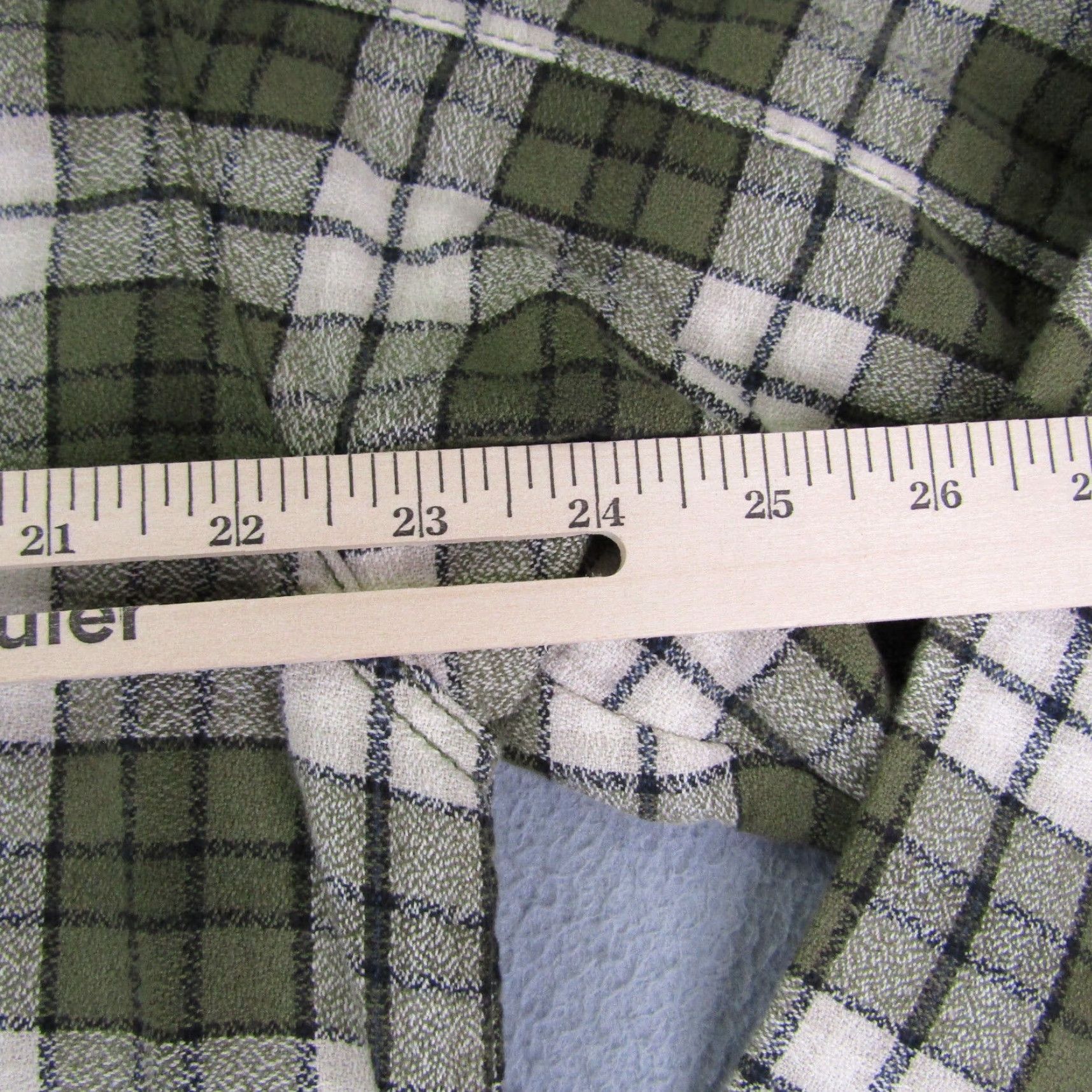 Levi's VINTAGE Levi's Button-Up Shirt Green Plaid Flannel Mens Medium 90s Work Classic Size US M / EU 48-50 / 2 - 6 Thumbnail