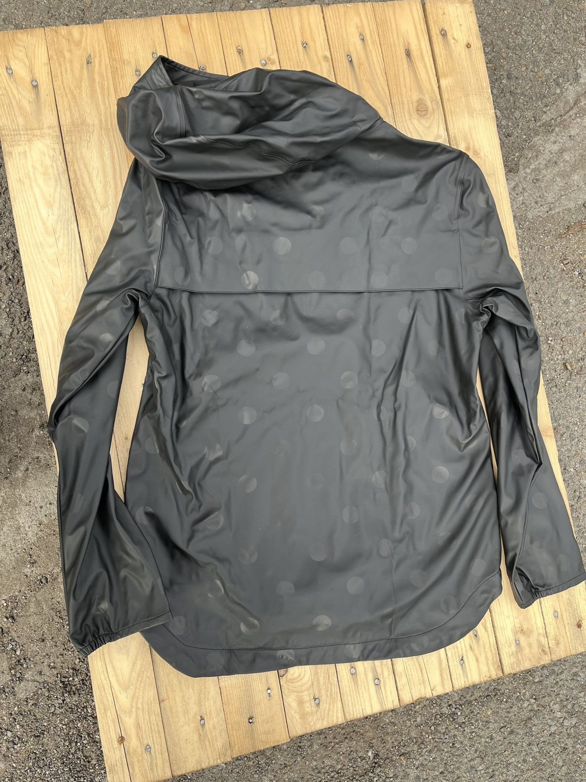 Herschel Supply Co. BLACK POLKADOT RAIN JACKET Size US S / EU 44-46 / 1 - 2 Thumbnail