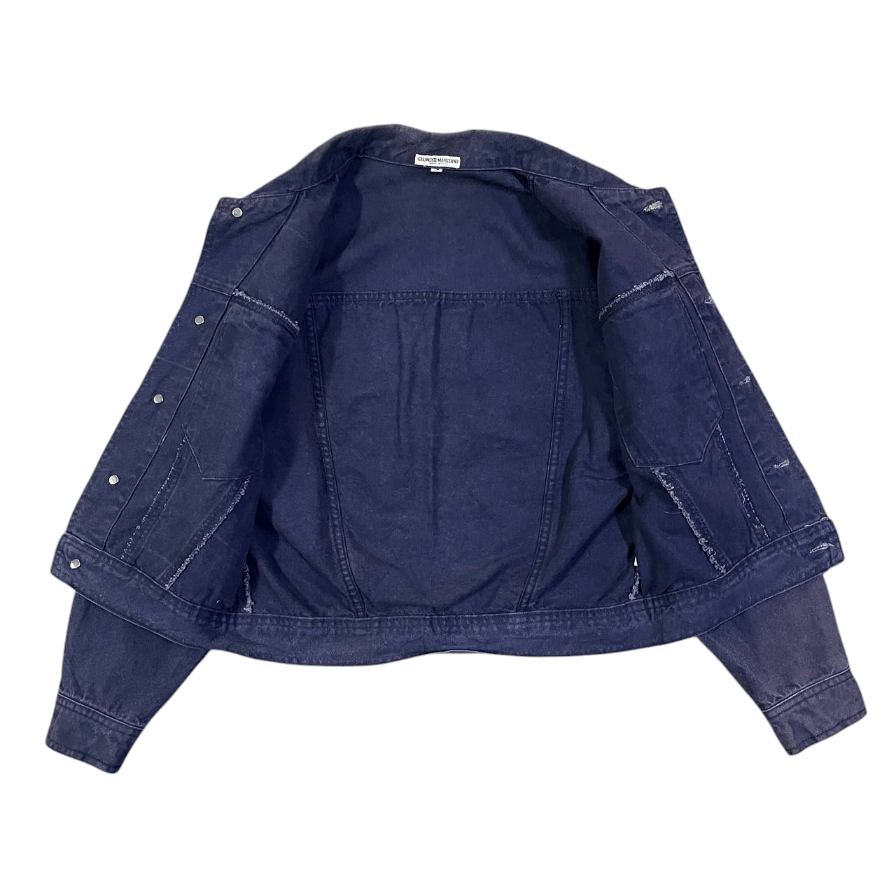 Georges Marciano Vintage Georges Marciano Guess Trucker Jacket Size US S / EU 44-46 / 1 - 7 Thumbnail
