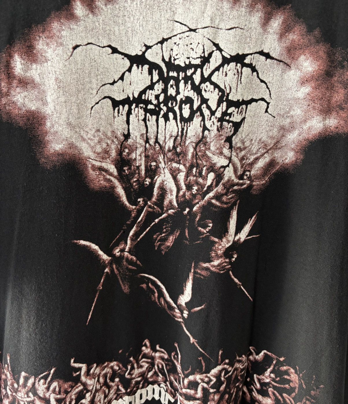 Band Tees Darkthrone Sardonic Wrath 2004 Black Metal Vintage Tee L Size US L / EU 52-54 / 3 - 3 Thumbnail