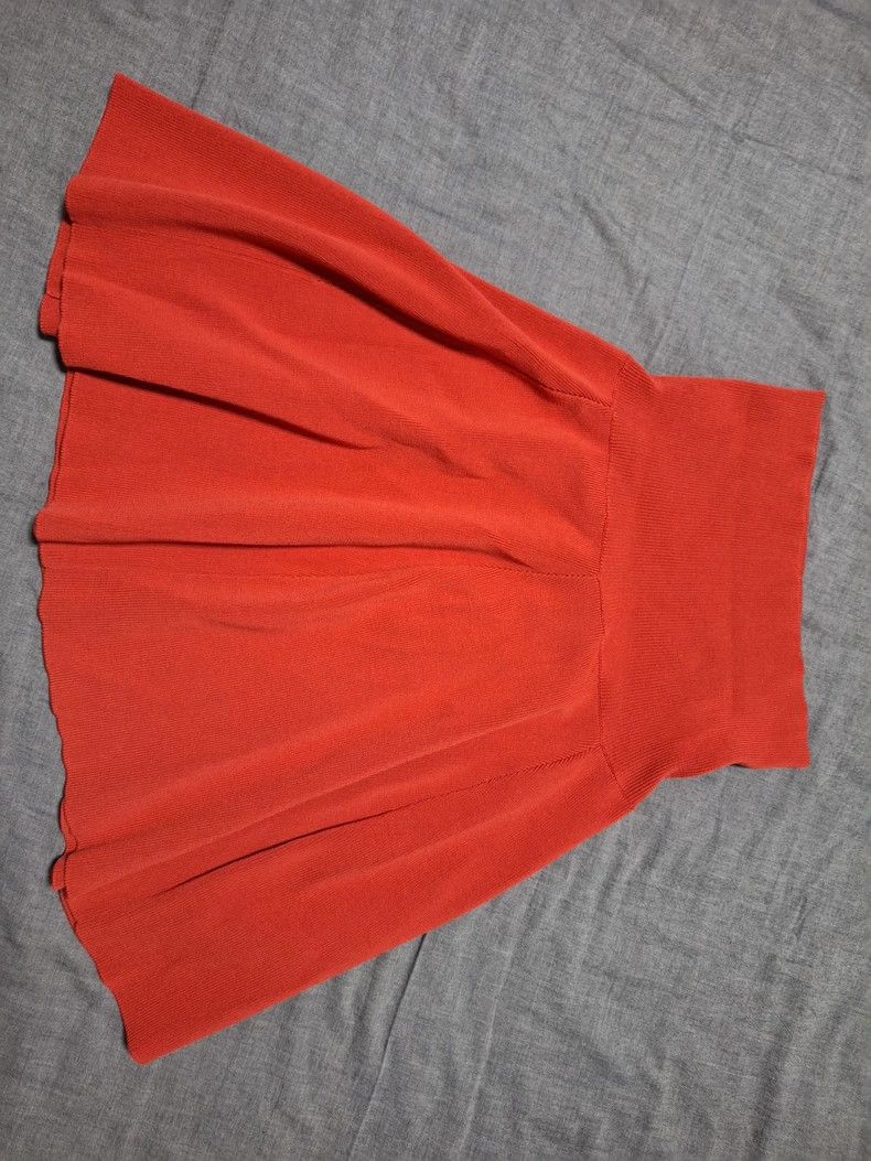 Vivienne Westwood Vivienne Westwood sizeM Red knitted skirt Size 25" / US 0 / IT 36 - 6 Thumbnail