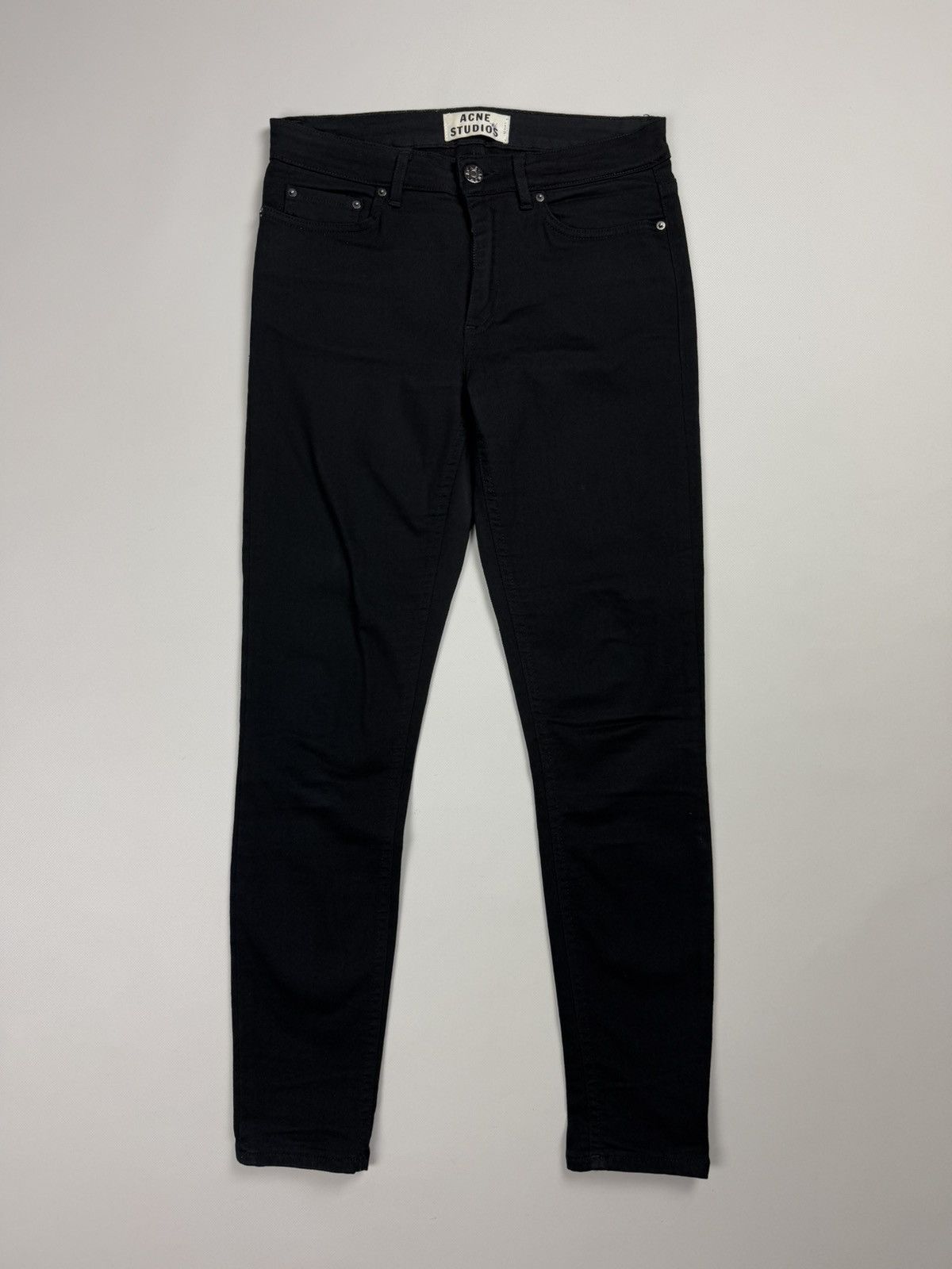 Acne Studios Acne Studios Skin 5 Lacey Black Ladies Skinny Denim Jeans Size 28" / US 6 / IT 42 - 1 Thumbnail