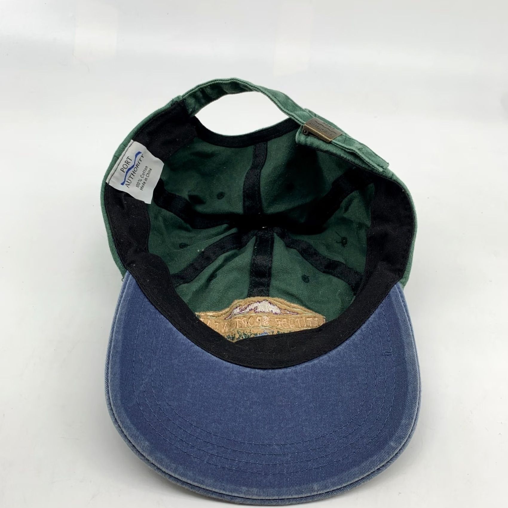 Port Authority Port Authority Men's Green Blue Attitude Sportswear Adjustable Baseball Cap Size ONE SIZE - 4 Thumbnail