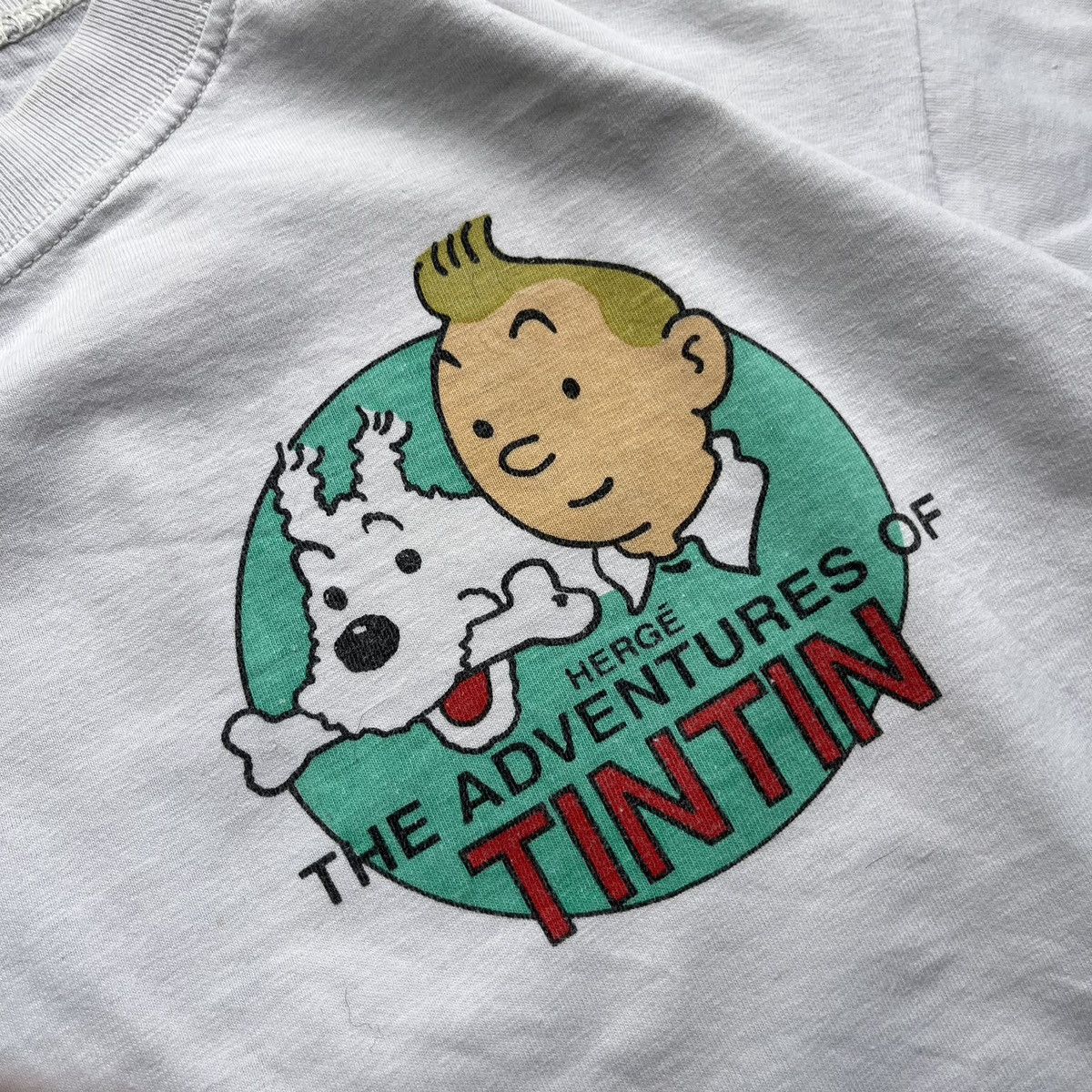 Cartoon Network × Vintage Vintage The Adventures of TINTIN Congo Tee Promo Size US L / EU 52-54 / 3 - 6 Thumbnail