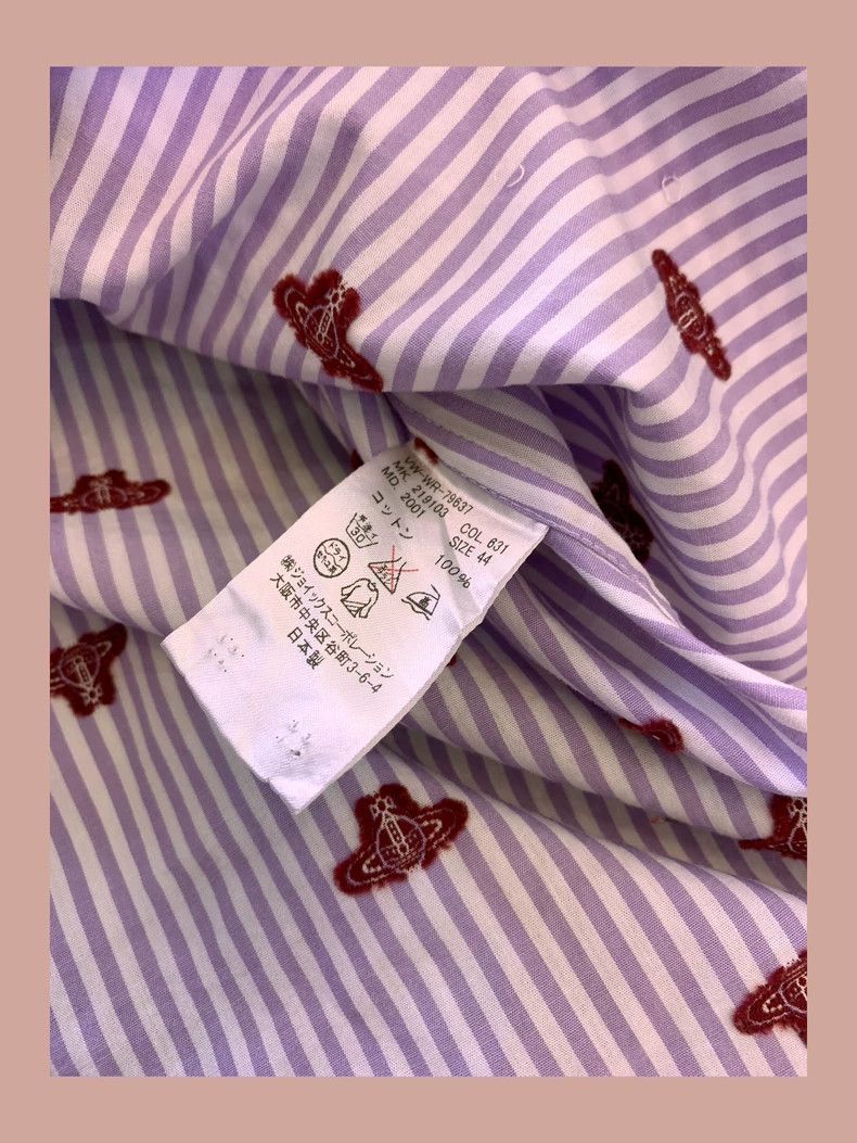 Vivienne Westwood Vivienne Westwood Striped shirt Size M / US 6-8 / IT 42-44 - 4 Thumbnail