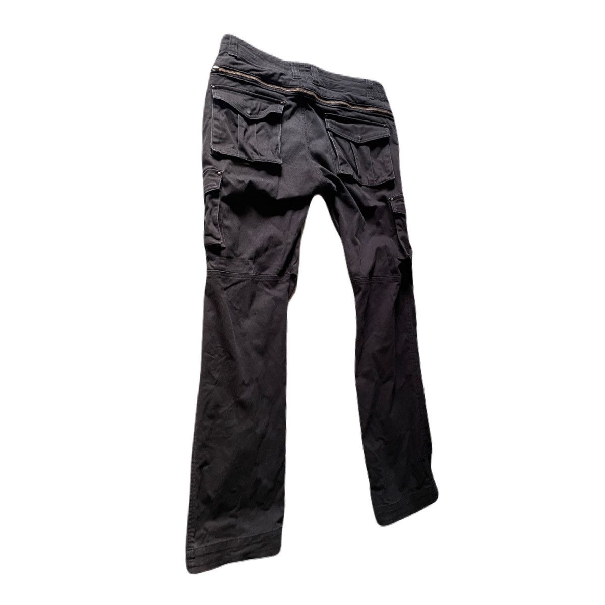 If Six Was Nine 2000s Japanese archive Vkei Zip Design Cargo Pocket Pants Size US 28 / EU 44 - 3 Thumbnail