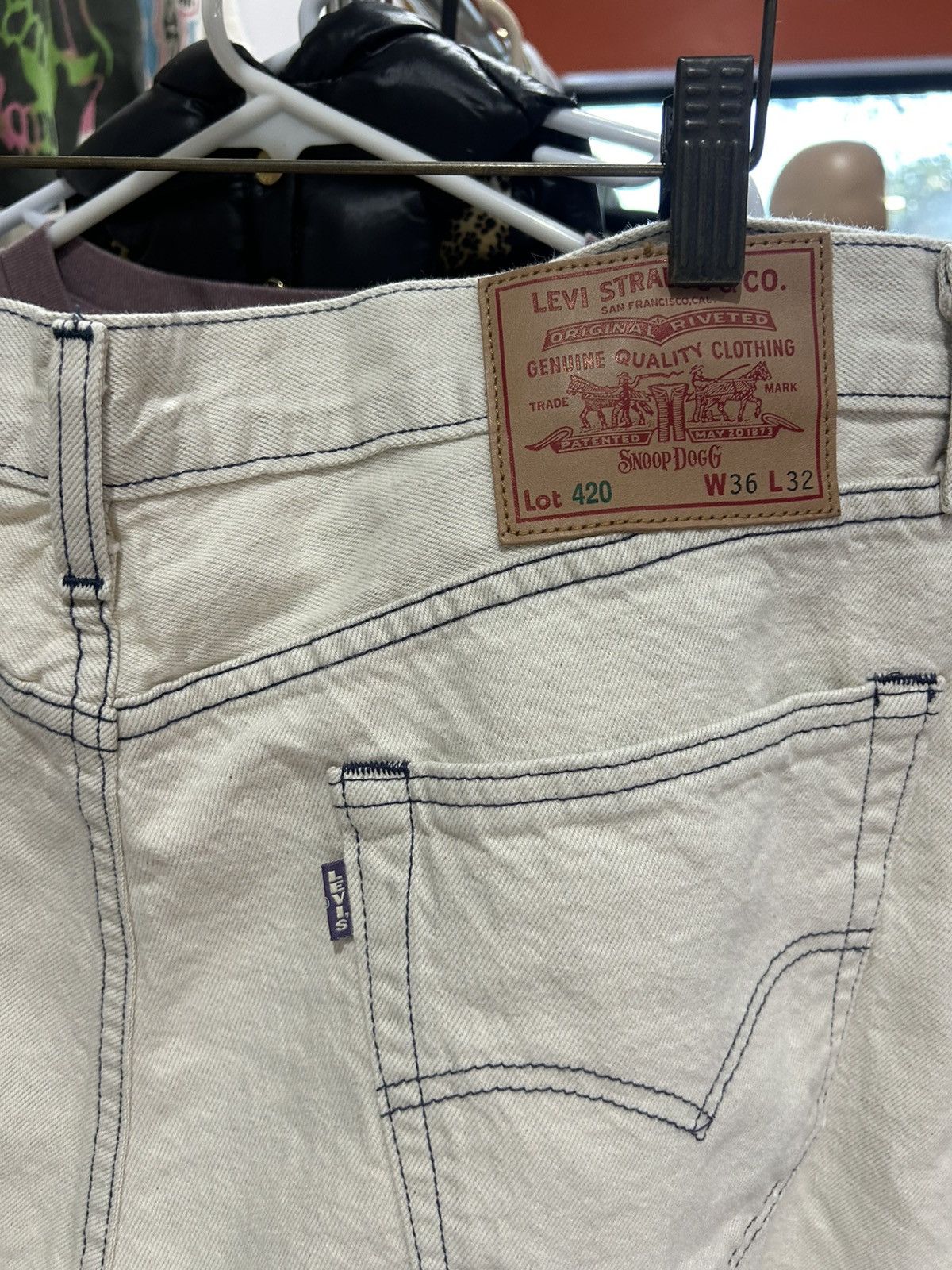 Japanese Brand × Levi's × Snoop Dogg Rare Levi’s x Snoop Dogg UNRELEASED Size US 36 / EU 52 - 2 Thumbnail