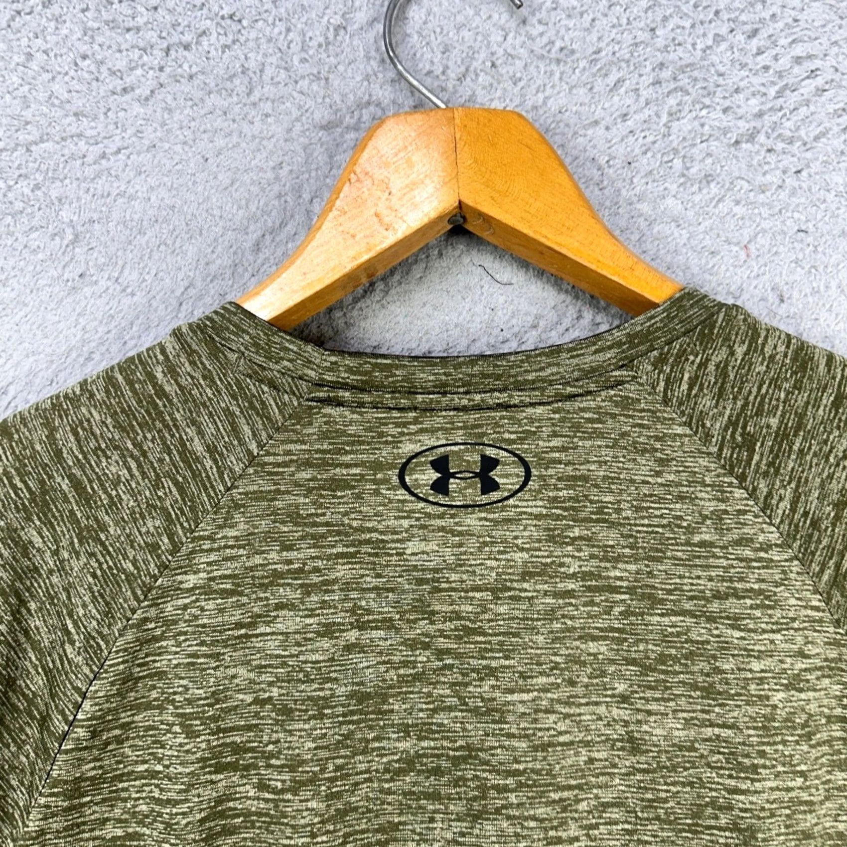 Under Armour Under Armour Mens The Tech Tee XL Green Crewneck Short Sleeve T-Shirt Logo NEW Size US XL / EU 56 / 4 - 6 Thumbnail