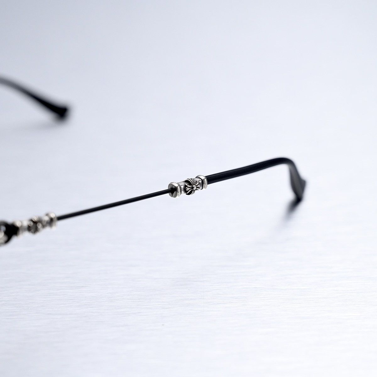 Chrome Hearts CHROME HEARTS BUBBA - A MATTE BLACK GLASSES Size ONE SIZE - 4 Thumbnail