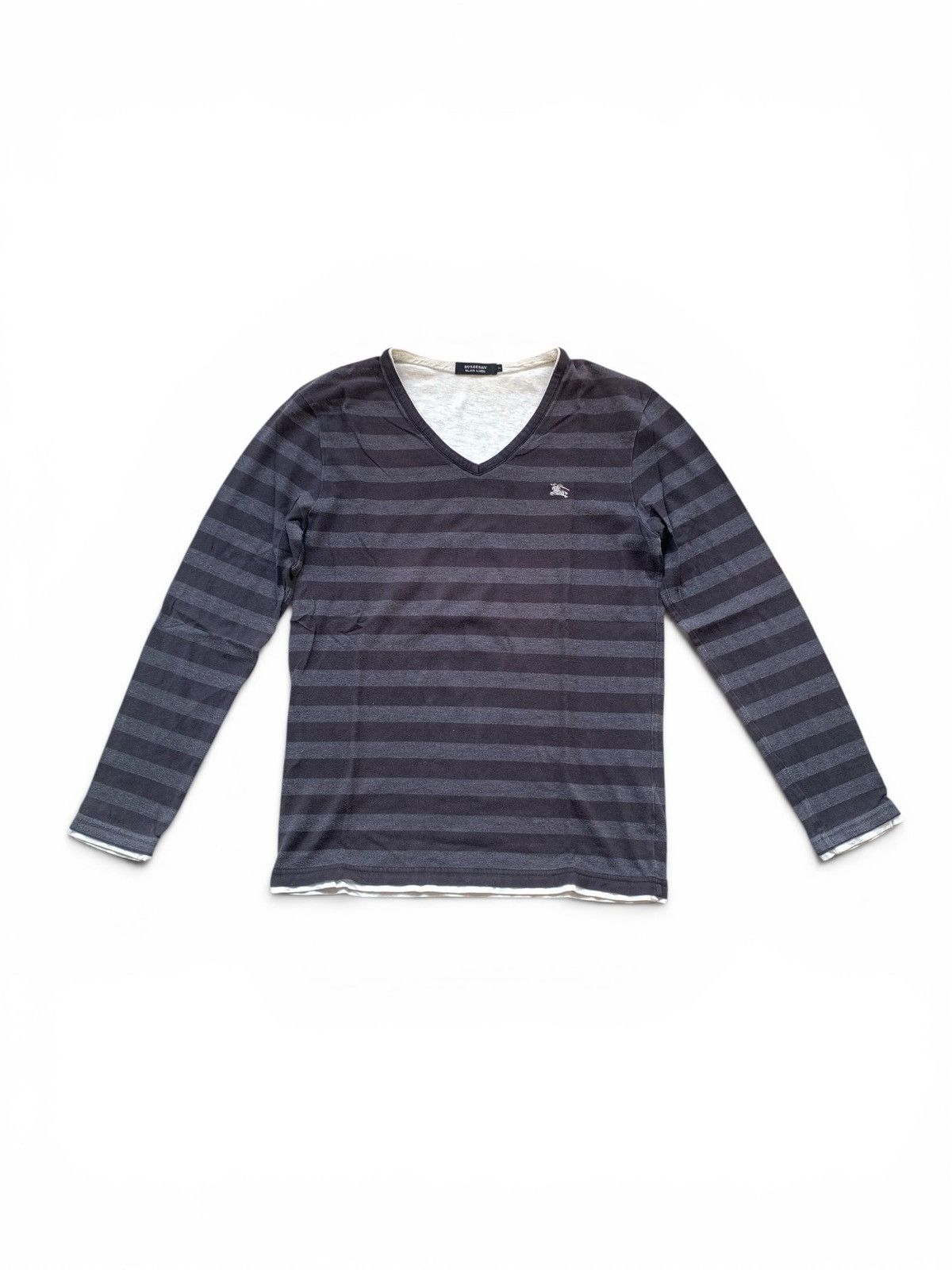 Burberry 2000s japanese archive burberry vkei longsleeve tee Size US XS / EU 42 / 0 - 1 Thumbnail