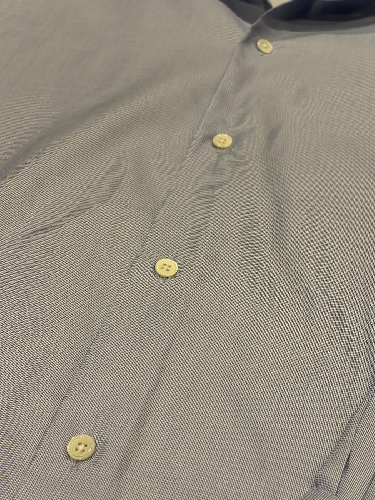 Hermes Hermès Paris Cotton Micro-Check Shirt Size US XL / EU 56 / 4 - 5 Thumbnail