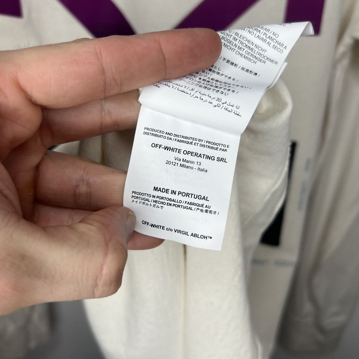 Off-White Off White 2019 Long Sleeve T Shirt Size US L / EU 52-54 / 3 - 13 Thumbnail