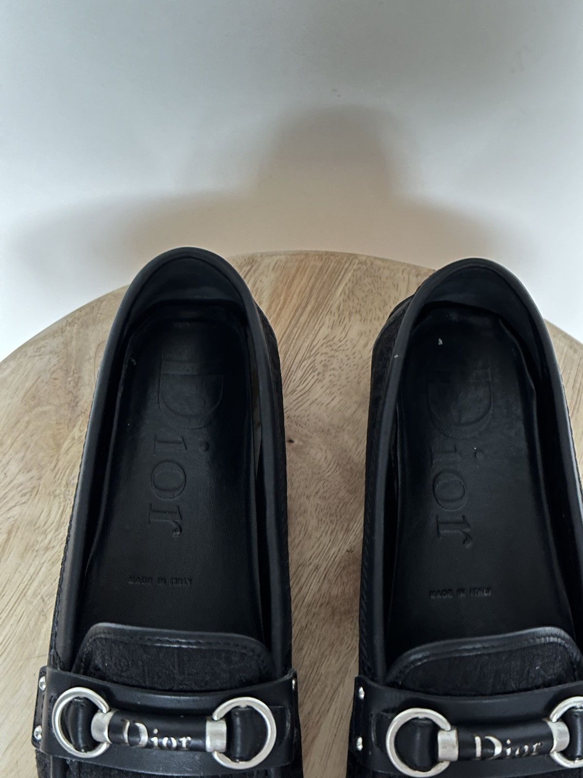 Designer Dior monogram slip on mocassins Size US 7 / IT 37 - 7 Thumbnail