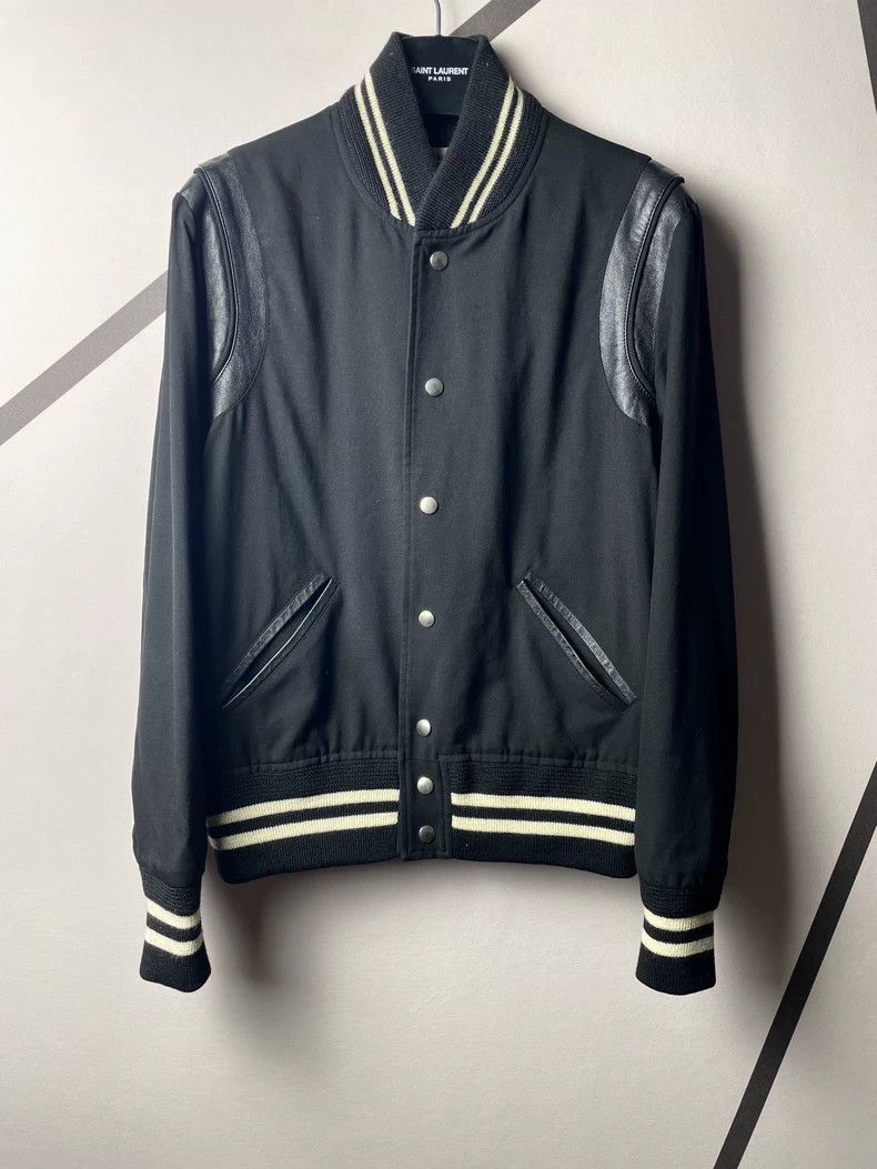 Saint Laurent Paris Saint Laurent Paris Classic baseball jacket-2506 Size US M / EU 48-50 / 2 - 1 Thumbnail